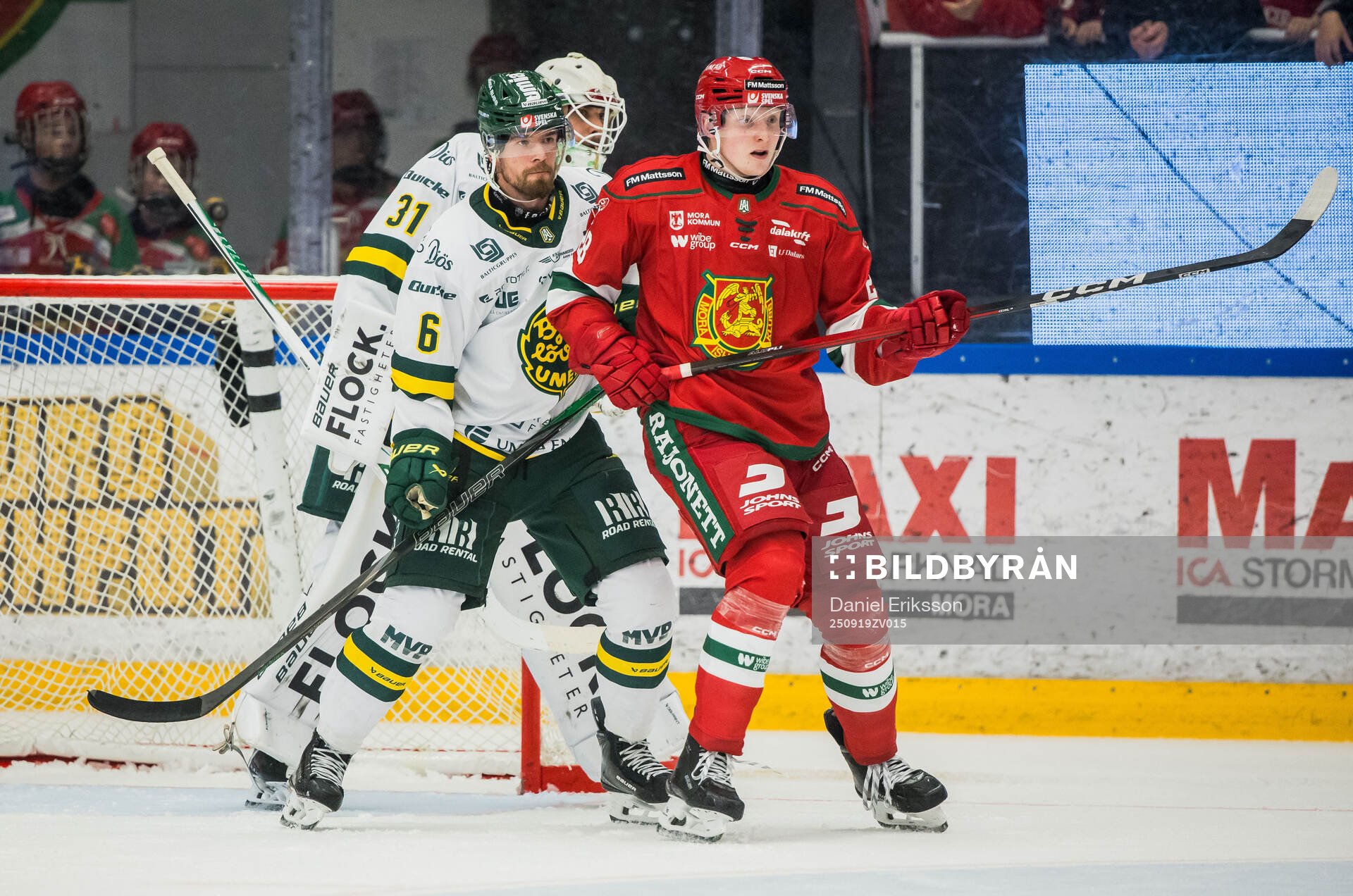 Björklövens Olli Vainio och Moras Hugo Orrsten