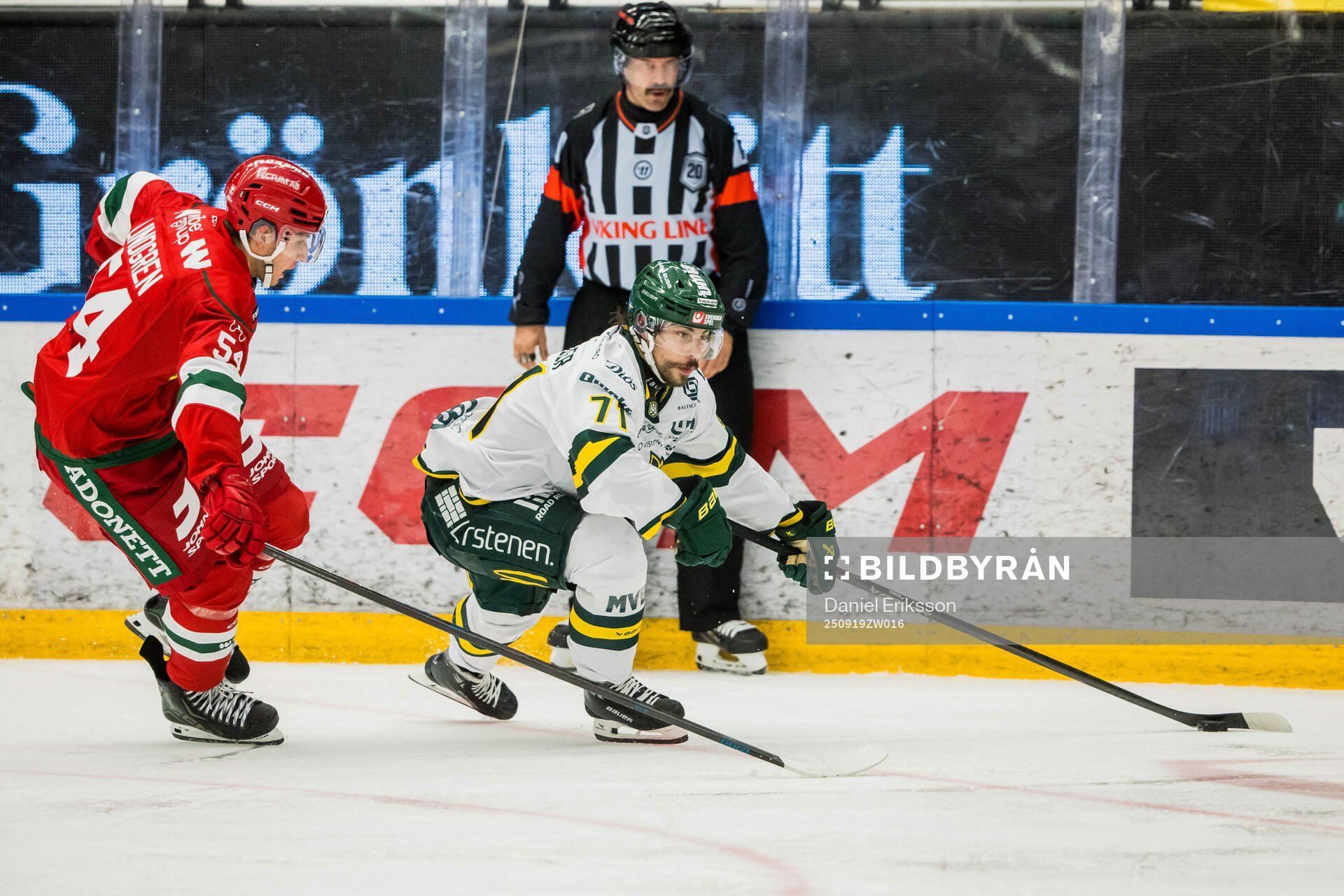Moras Oskar Lindgren och Björklövens Gustav Possler