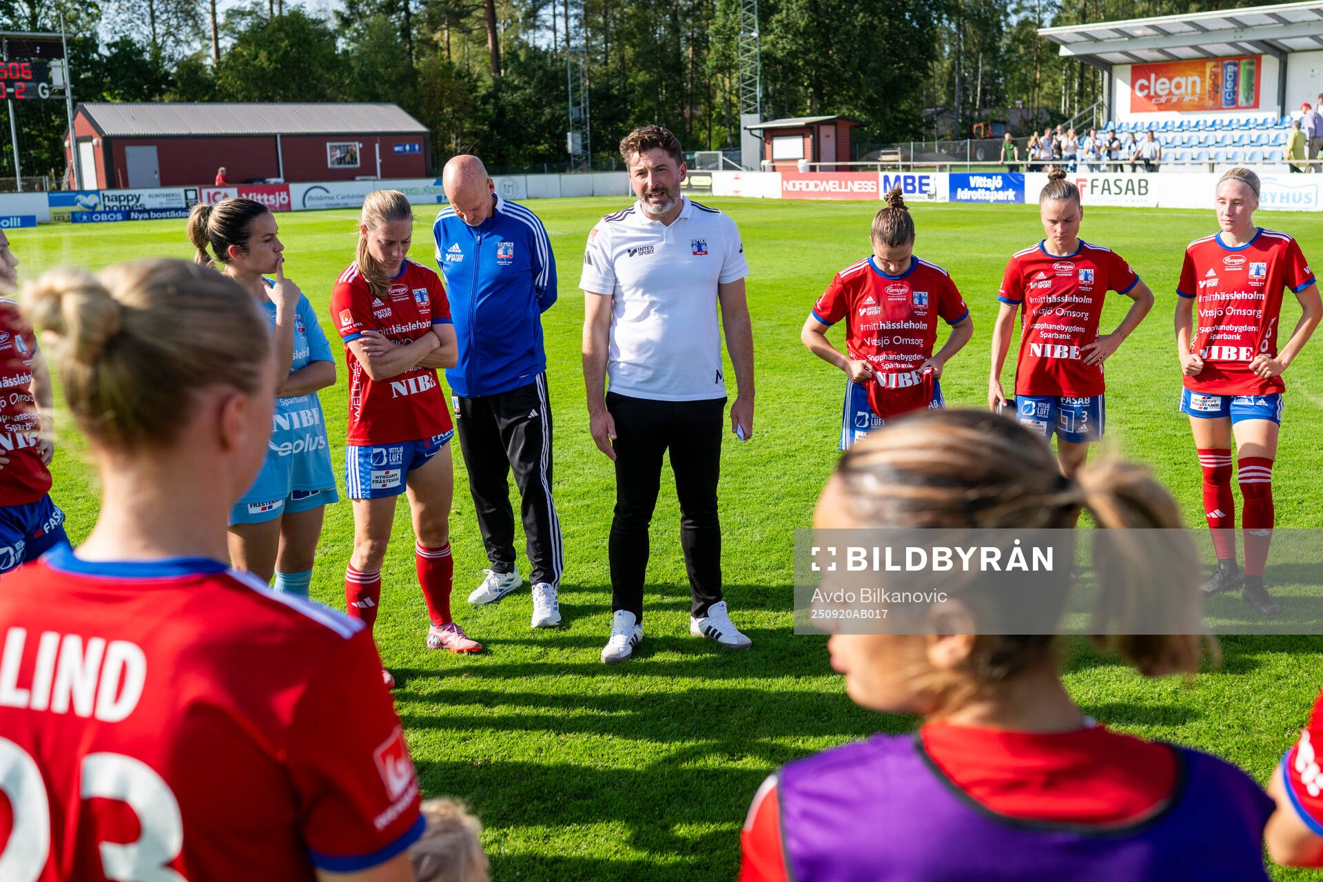 Vittsjös tränare Mladen Blagojevic deppar