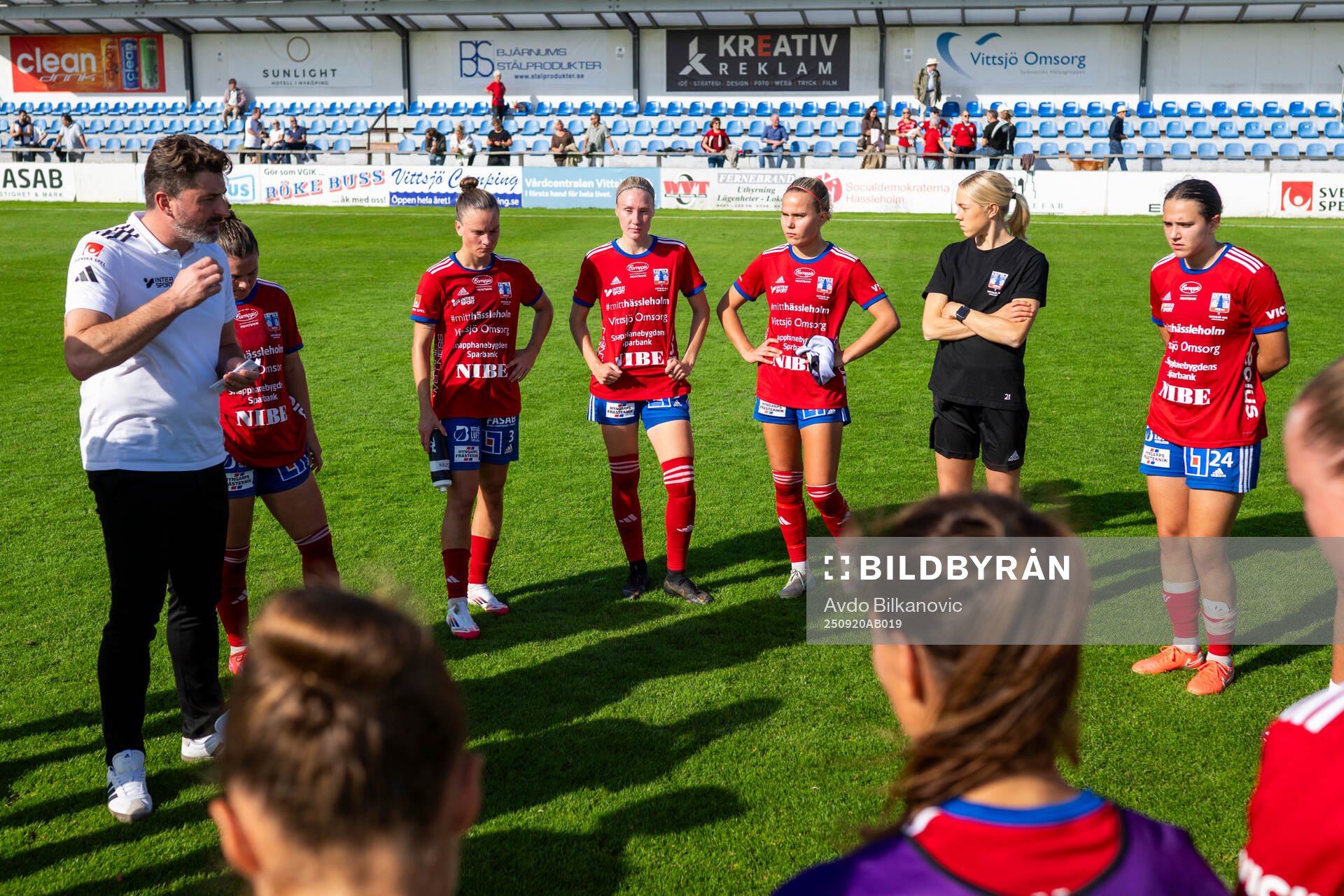 Vittsjös spelare deppar