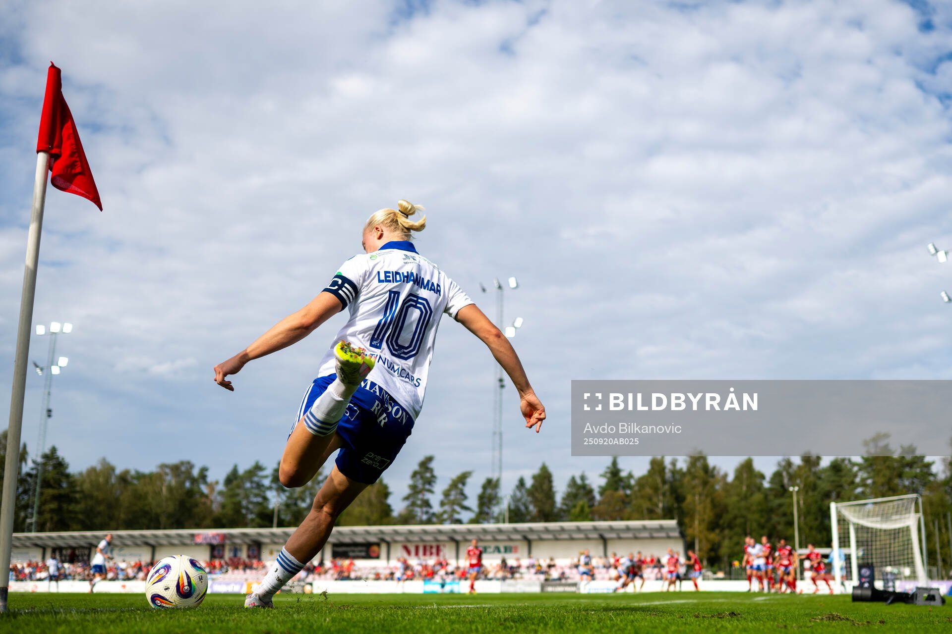 IFK Norrköpings Wilma Leidhammar hörn inspark