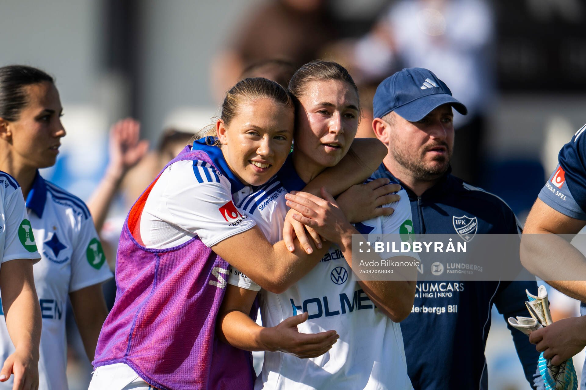 IFK Norrköpings Paula Broddner Klingspor och Alexandra