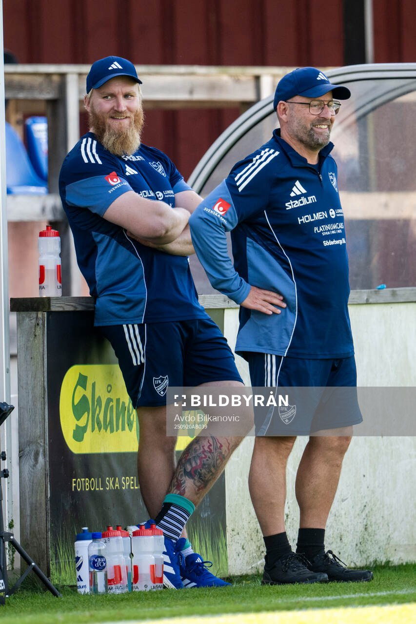 IFK Norrköpings tränare Stellan Carlsson och Aleksi