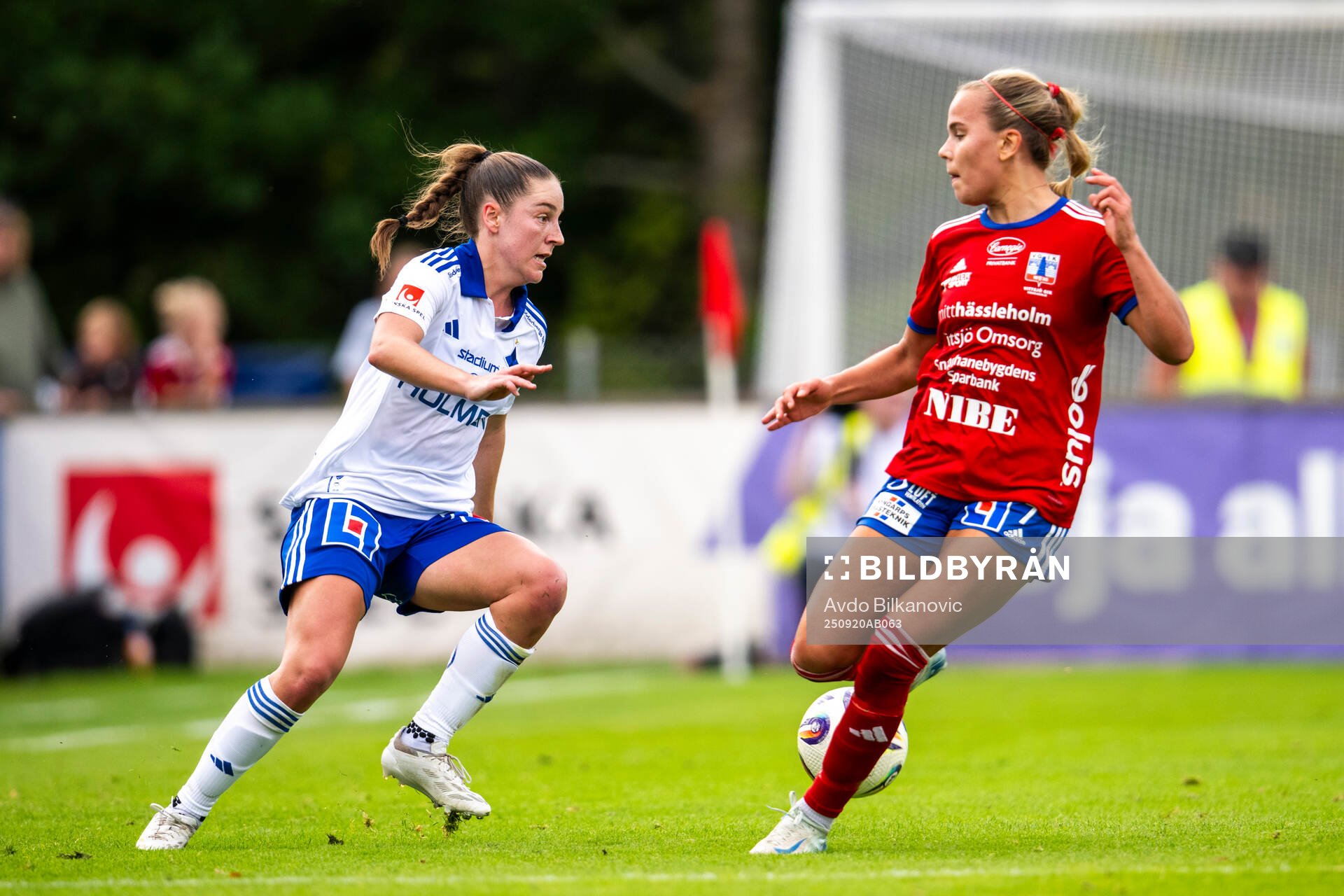 IFK Norrköpings Deborah-Anne De la Harpe lurar Vittsjös