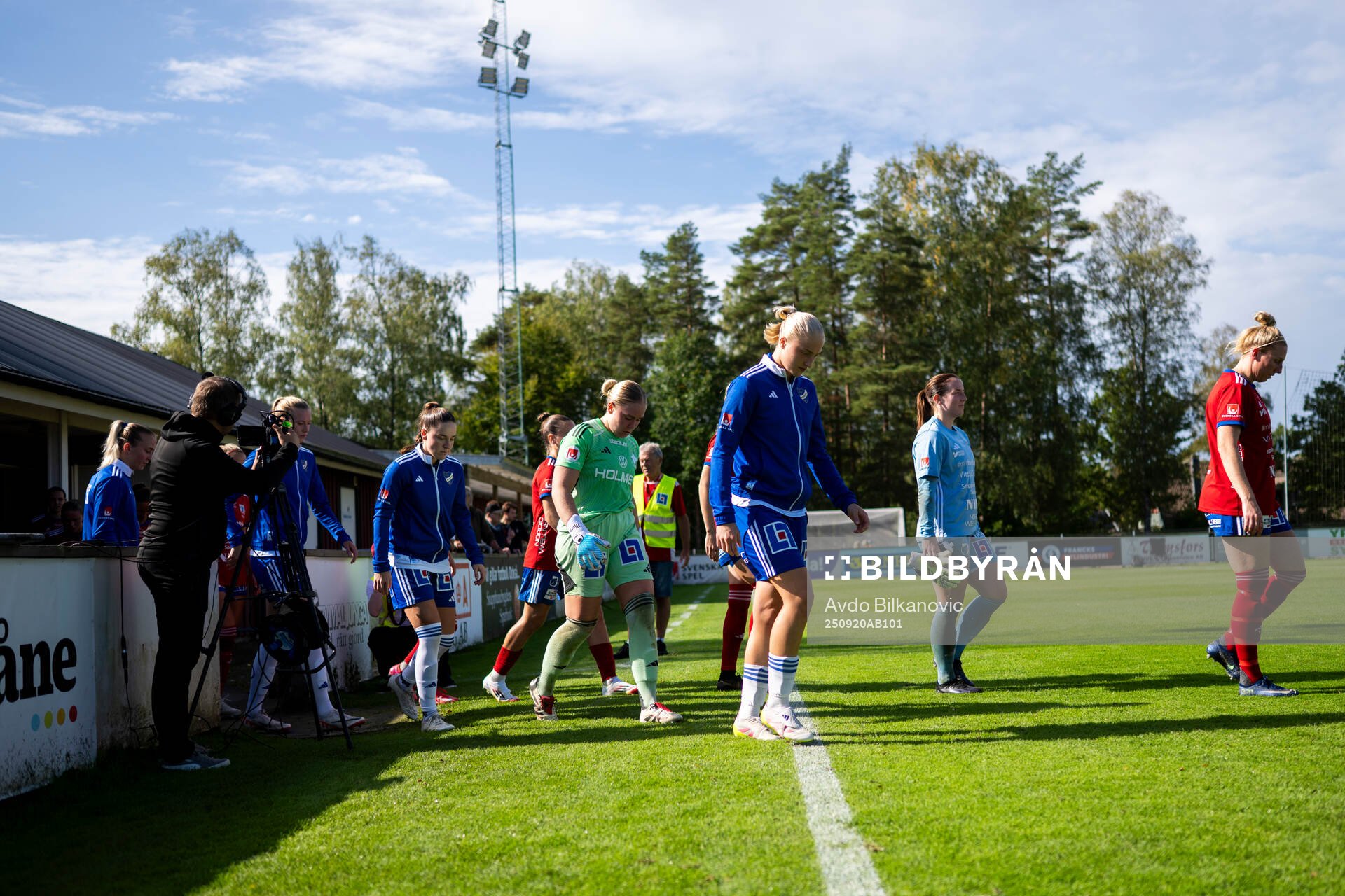Vittsjös och IFK Norrköpings spelare gör entré