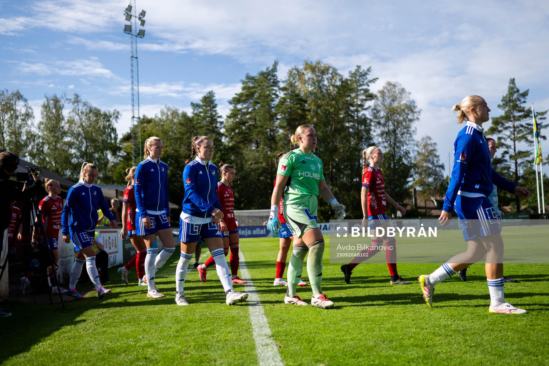 Vittsjös och IFK Norrköpings spelare gör entré