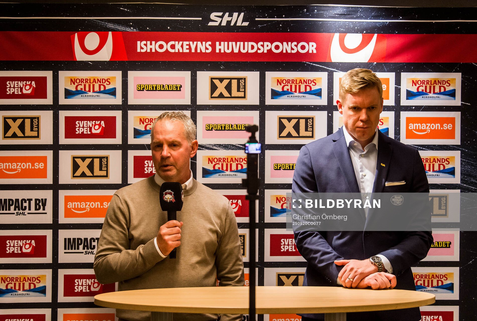 Malmö Redhawks assisterande tränare Jens Nielsen och