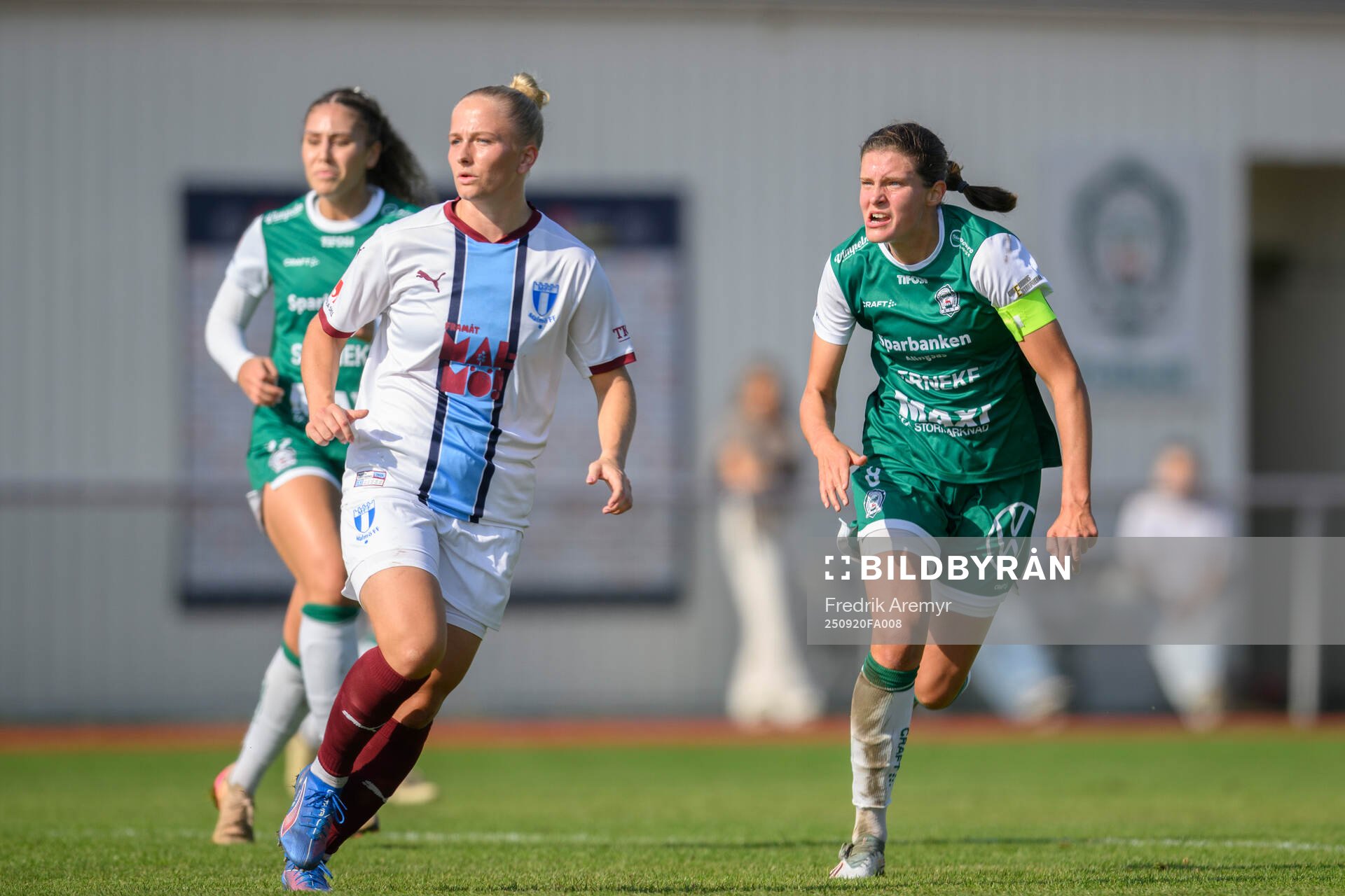 Malmö FFs Tuva Skoog och Alingsås Tove Lorén