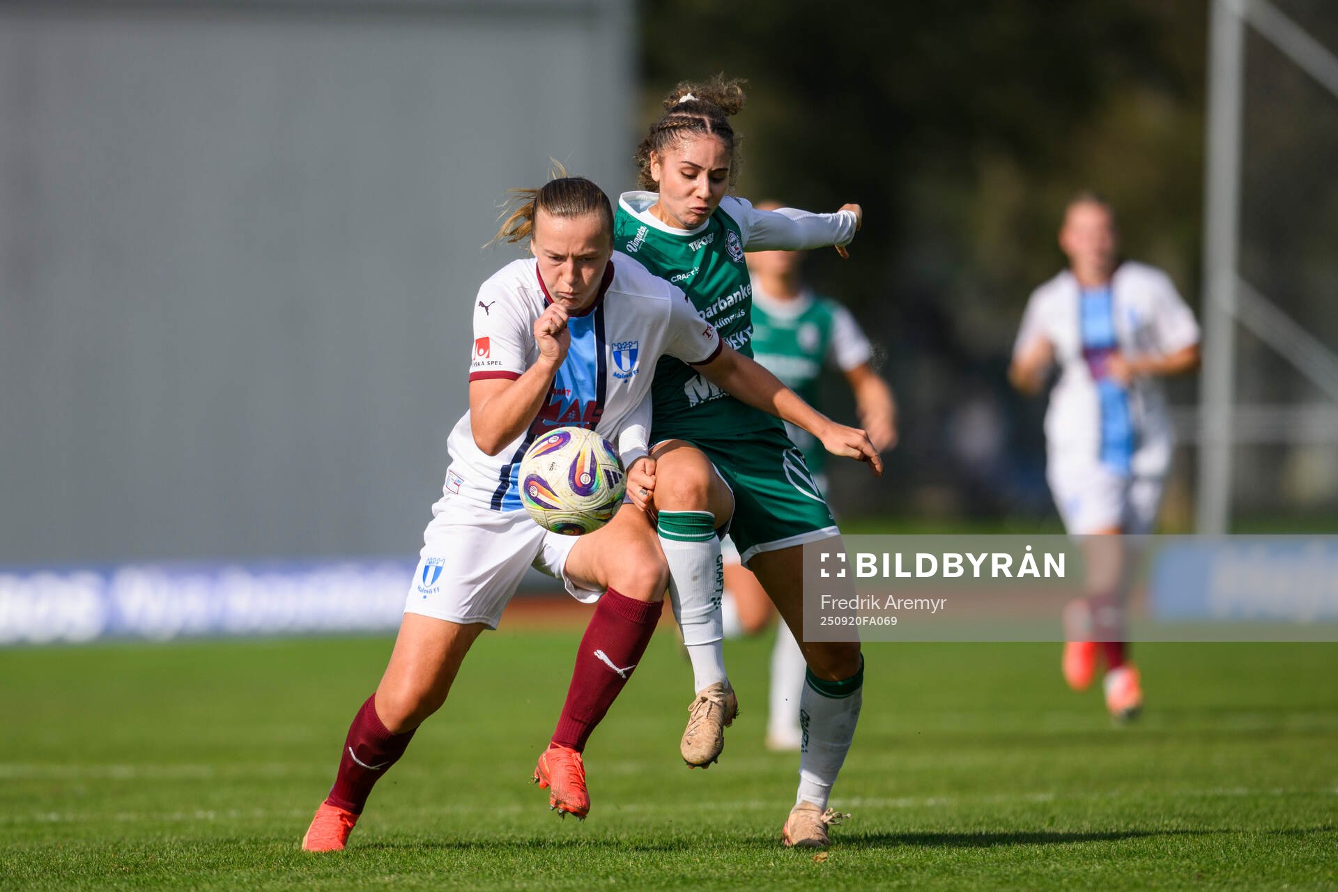 Malmö FFs Sara Kanutte Sørensen Fornes och Alingsås