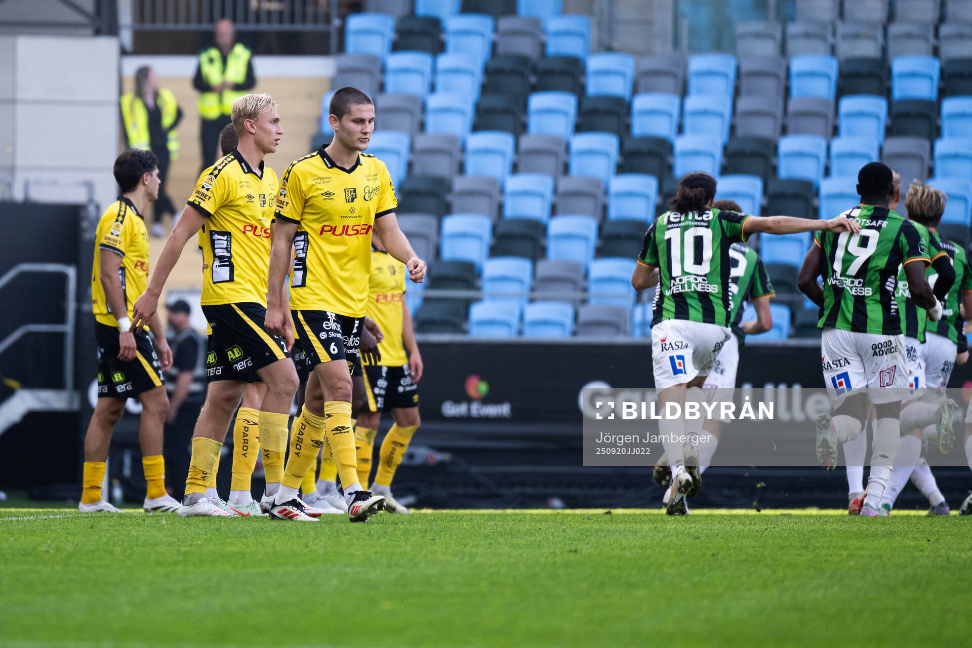 Elfsborgs spelare deppar