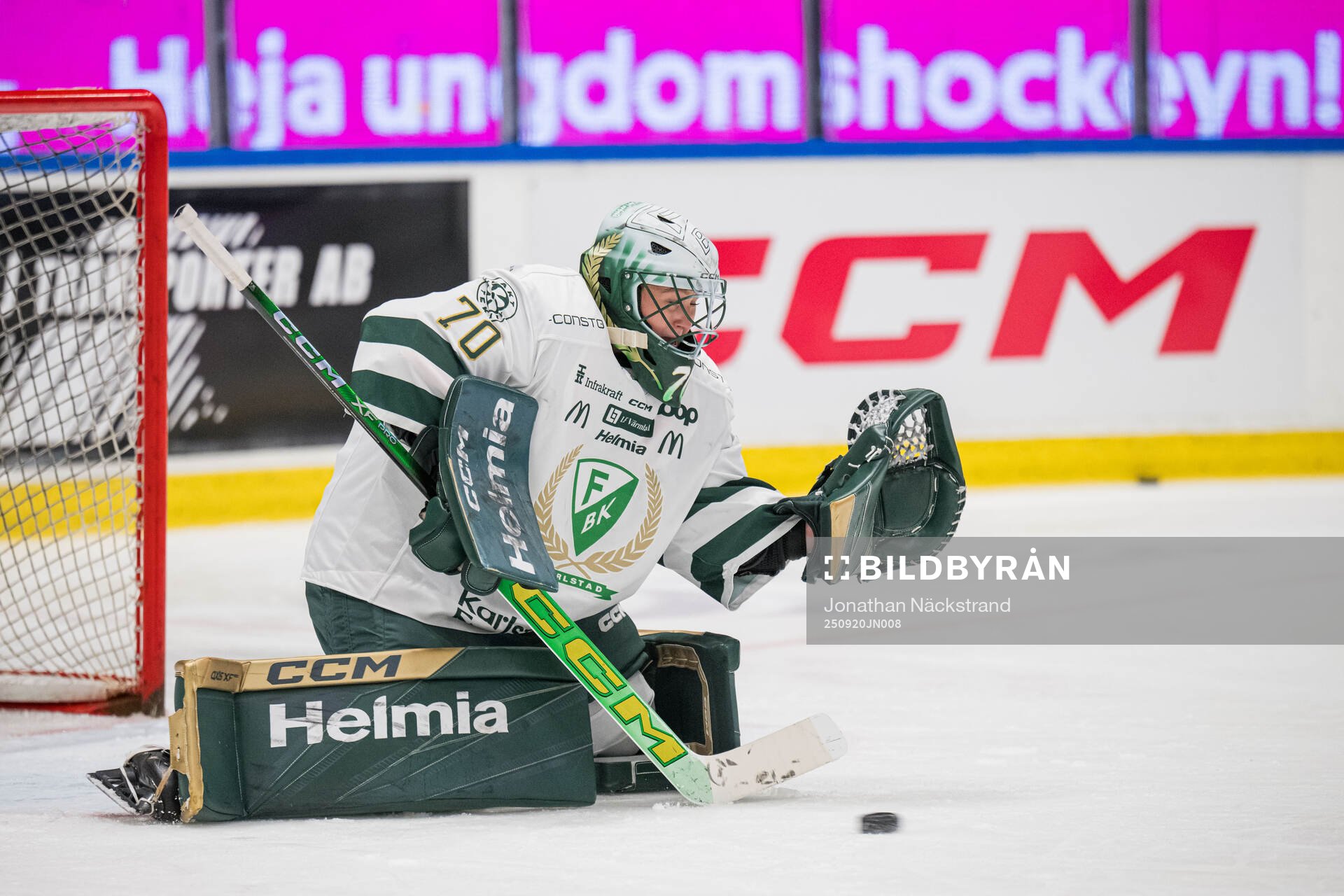 Färjestads målvakt Ellen Jonsson