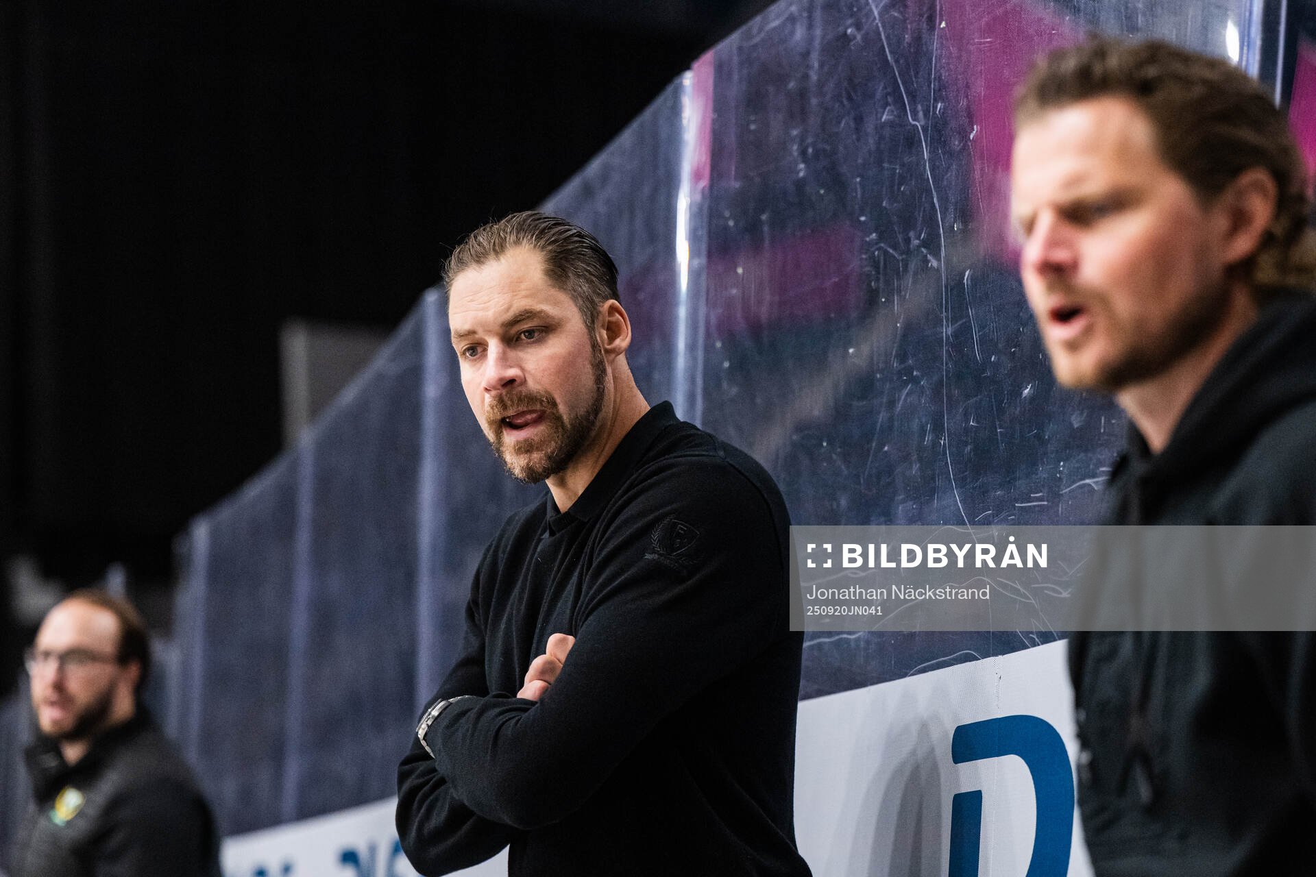 Färjestads tränare Johan Fransson