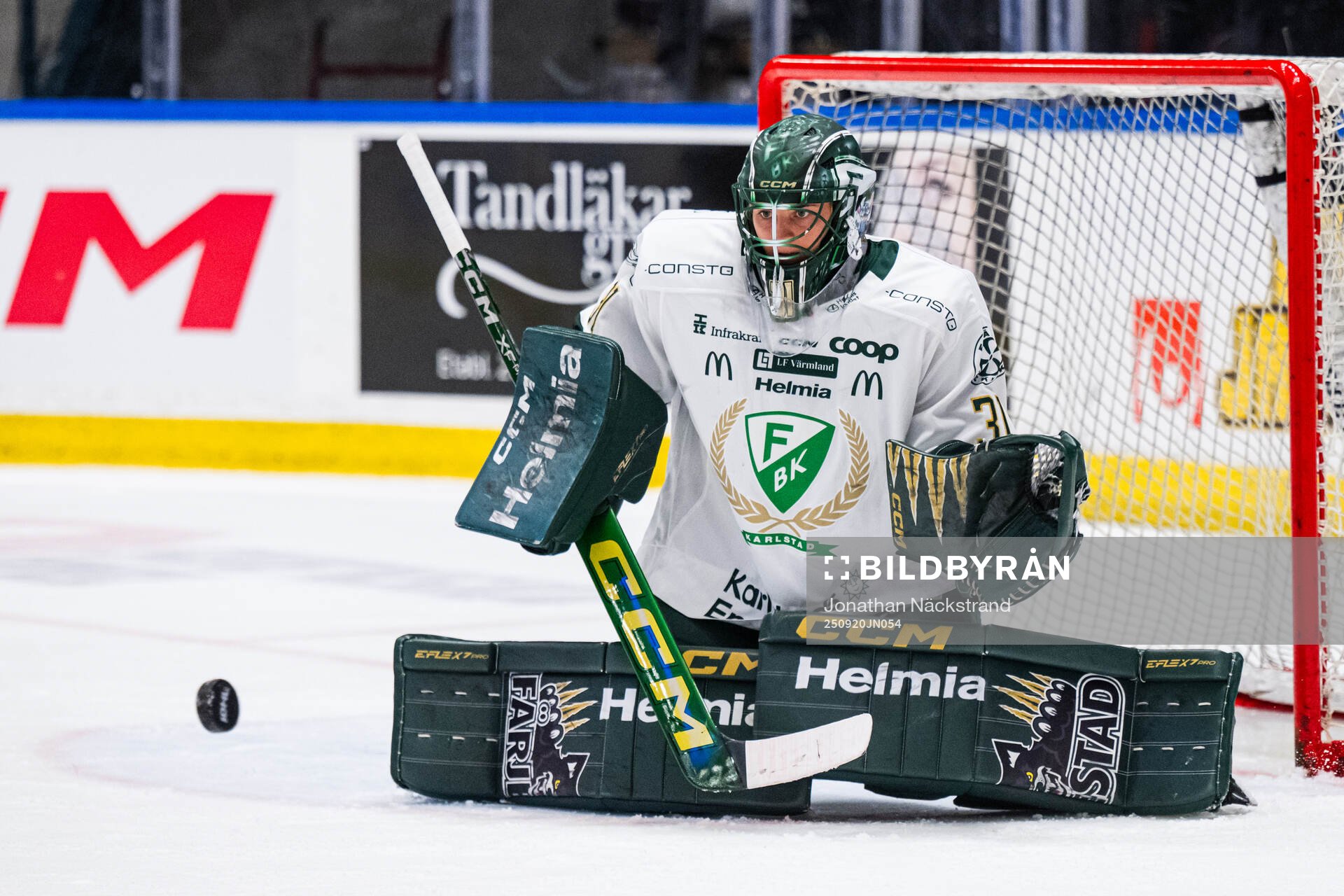 Färjestads målvakt Ida Boman
