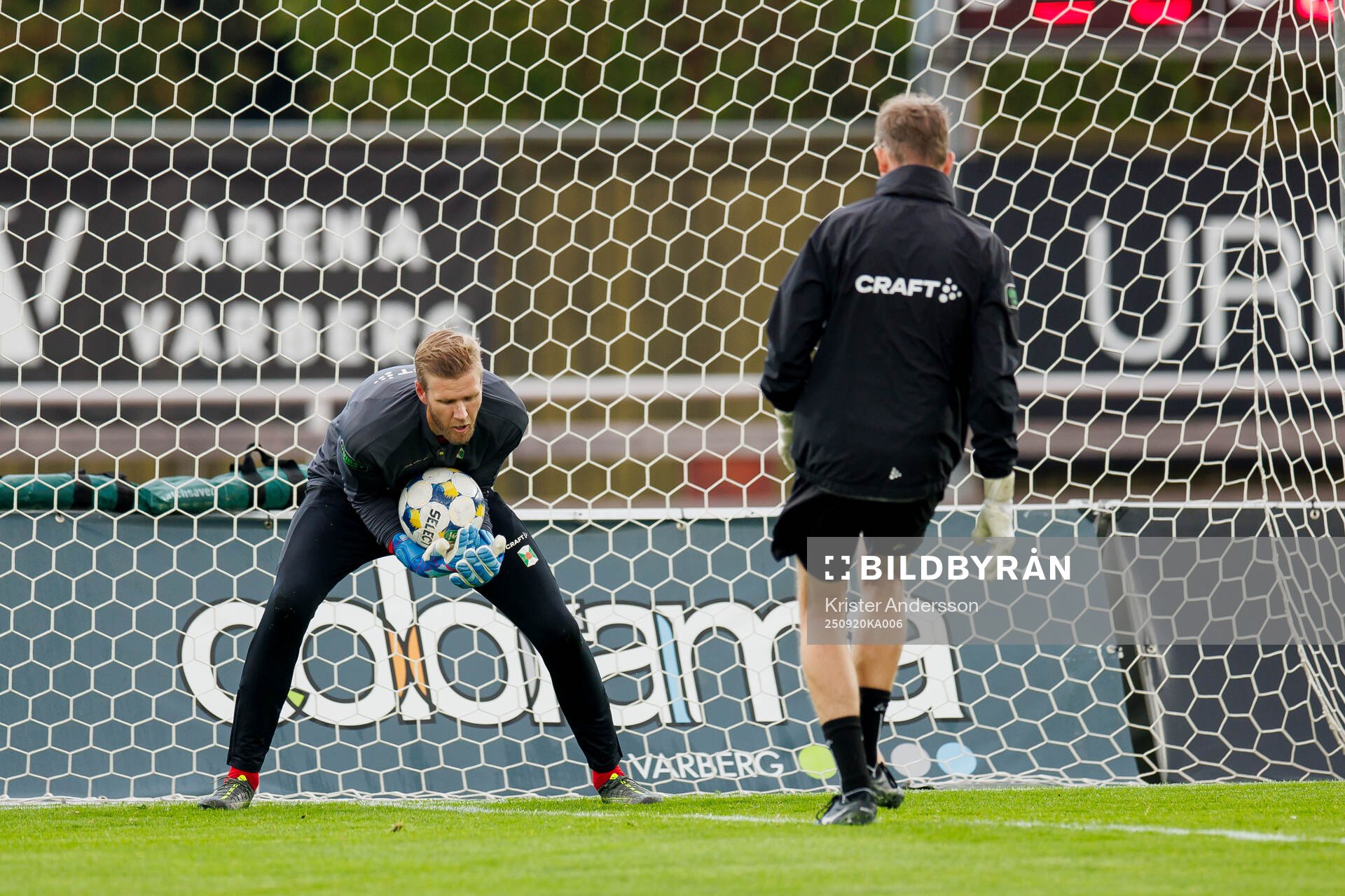 Varbergs målvakt Fredrik Andersson