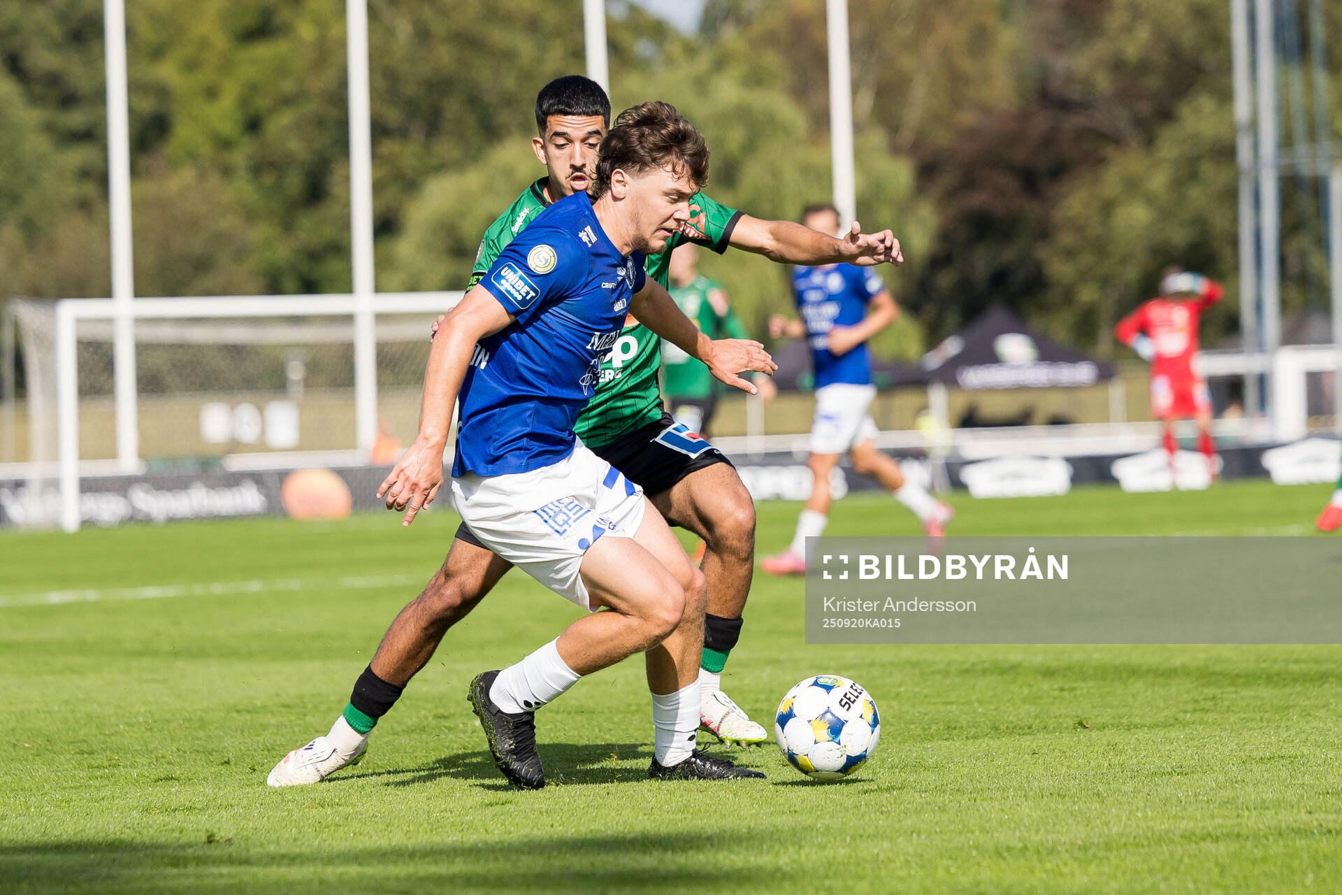 Trelleborgs Viktor Christiansson och Varbergs Zakaria