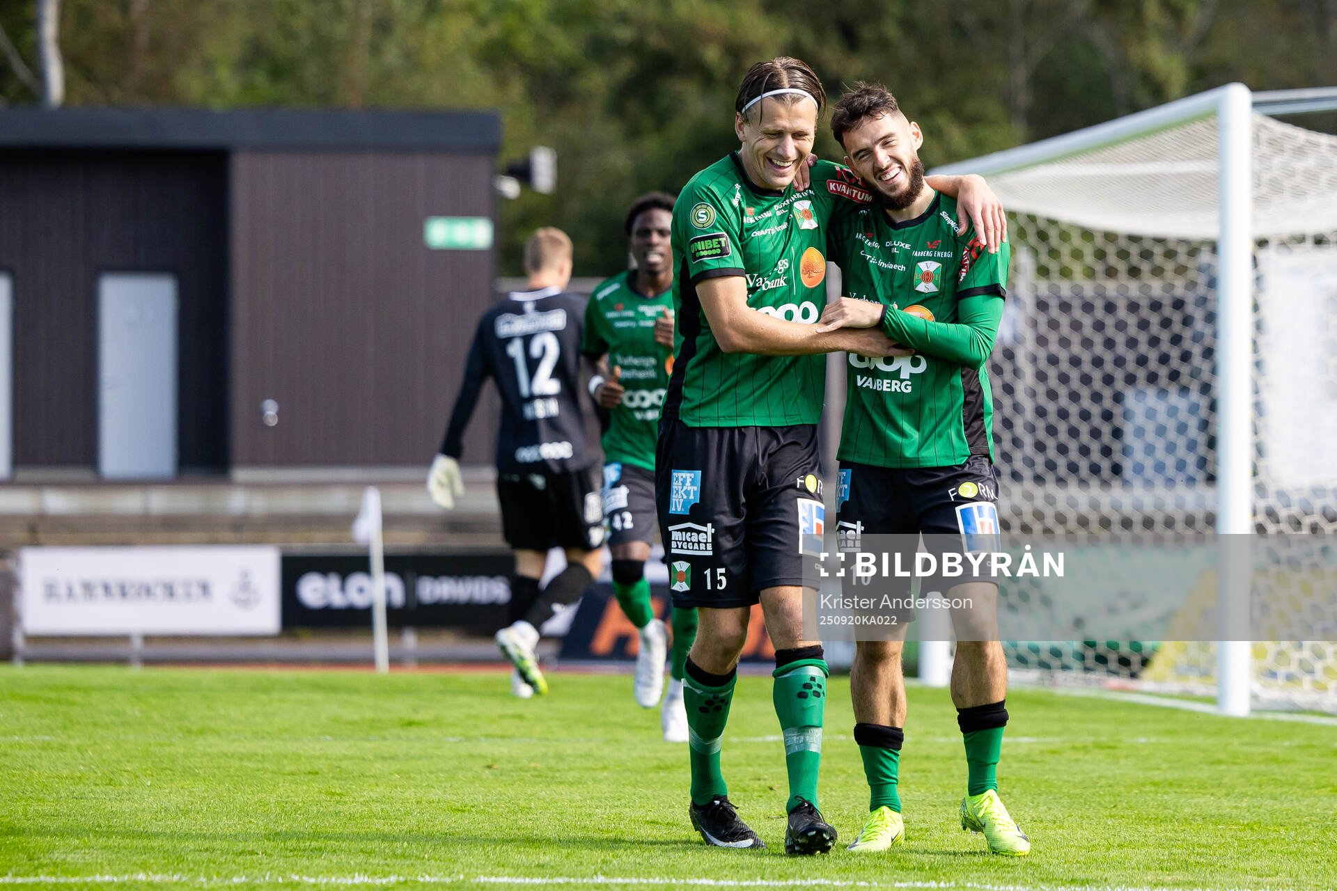 Varbergs Jesper Jonasson Westermark och Laorent Shabani