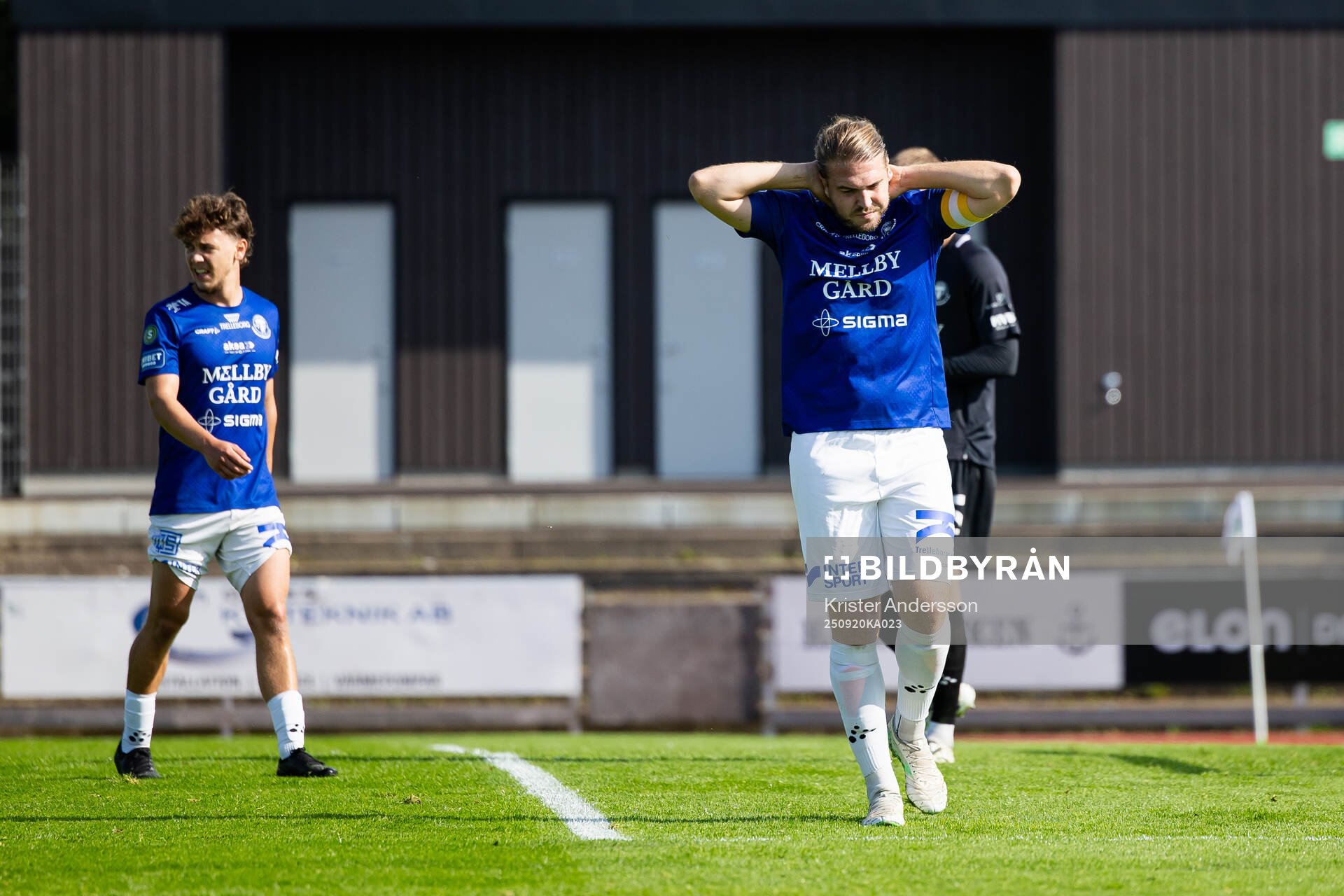 Trelleborgs Charlie Weberg deppar