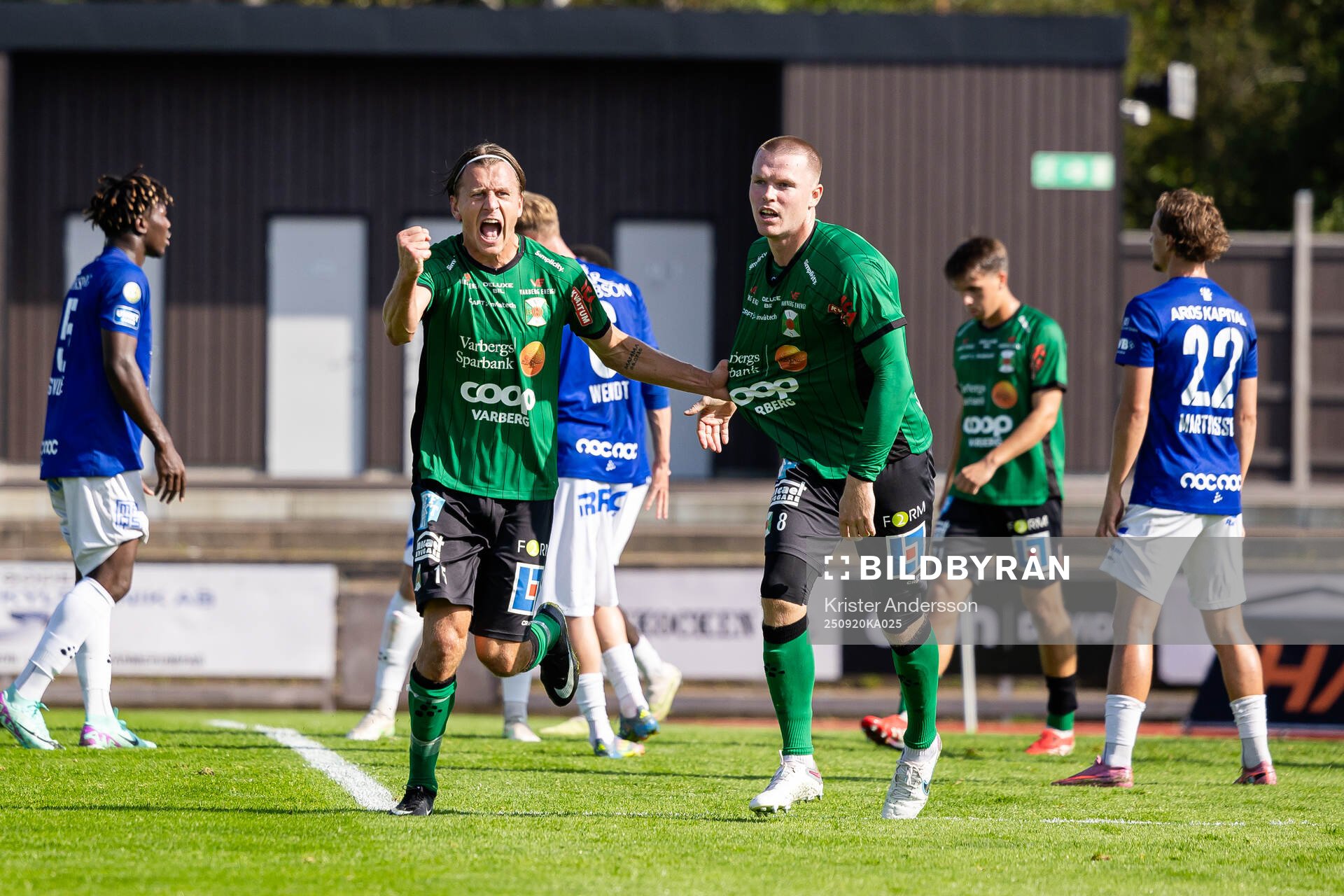 Varbergs Jesper Jonasson Westermark och Anton Liljenbäck