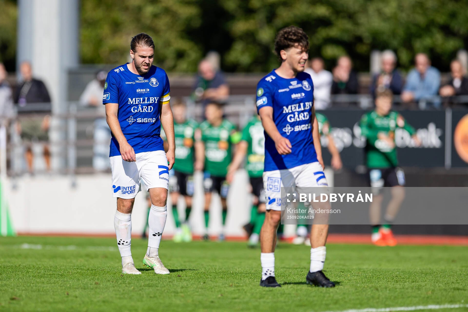 Trelleborgs Charlie Weberg deppar