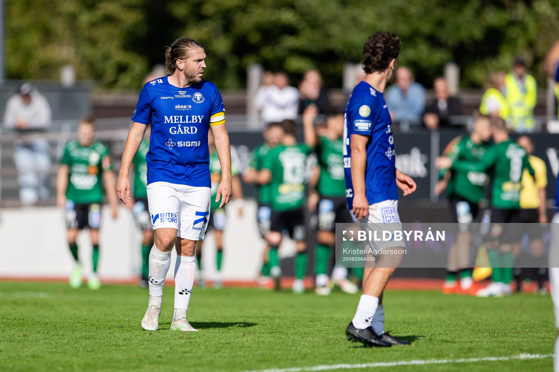 Trelleborgs Charlie Weberg deppar