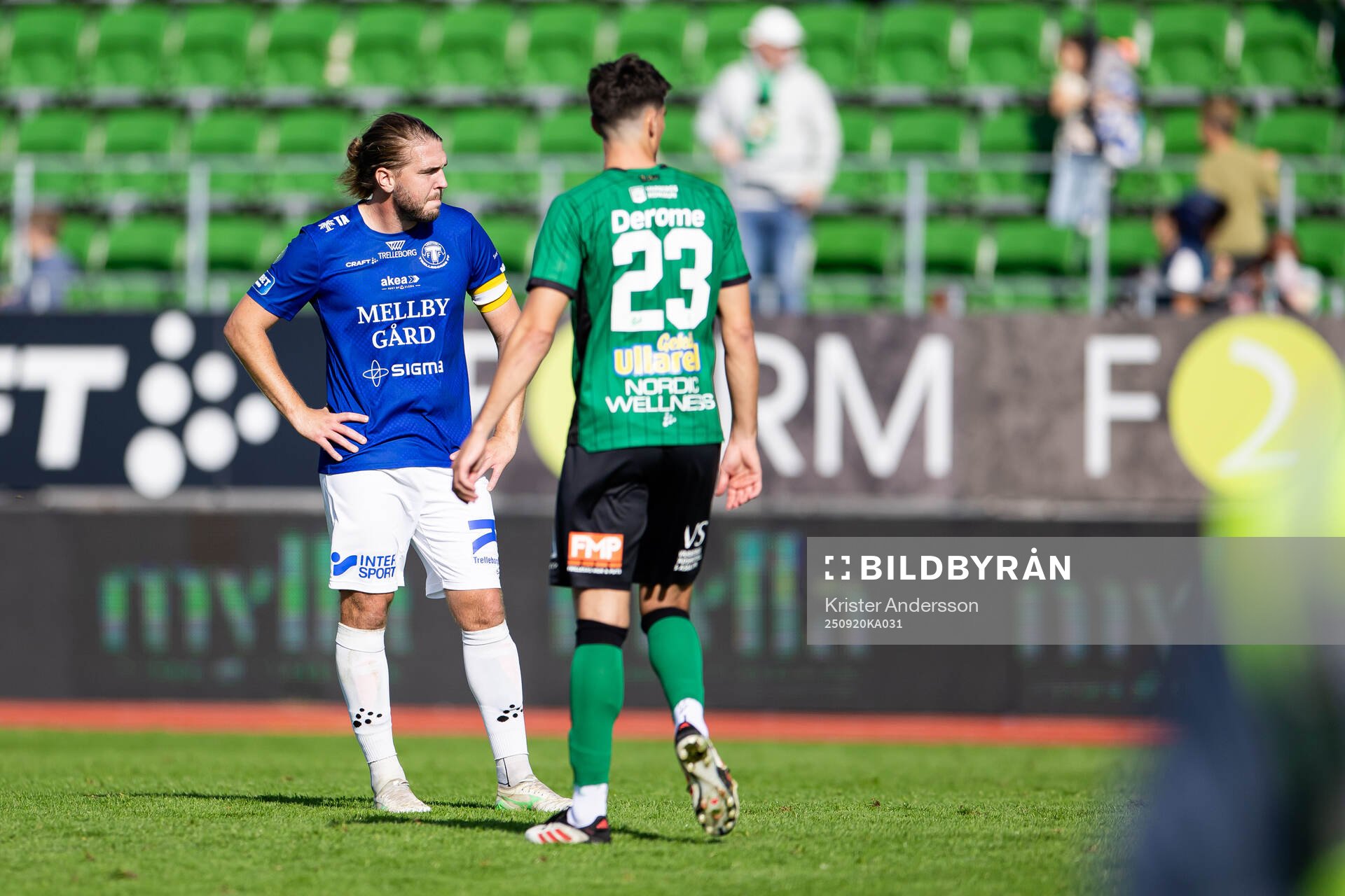 Trelleborgs Charlie Weberg deppar
