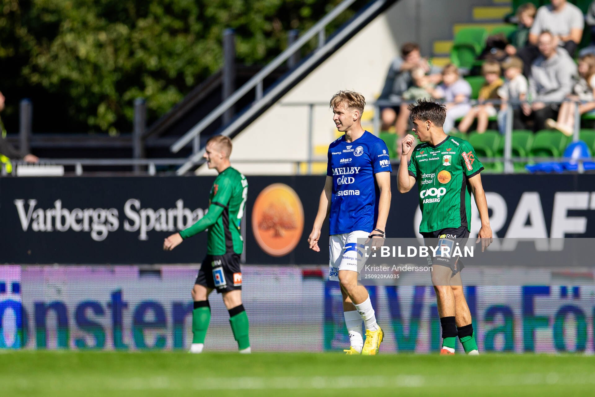 Trelleborgs Axel Vidjeskog och Varbergs Isak Vidjeskog