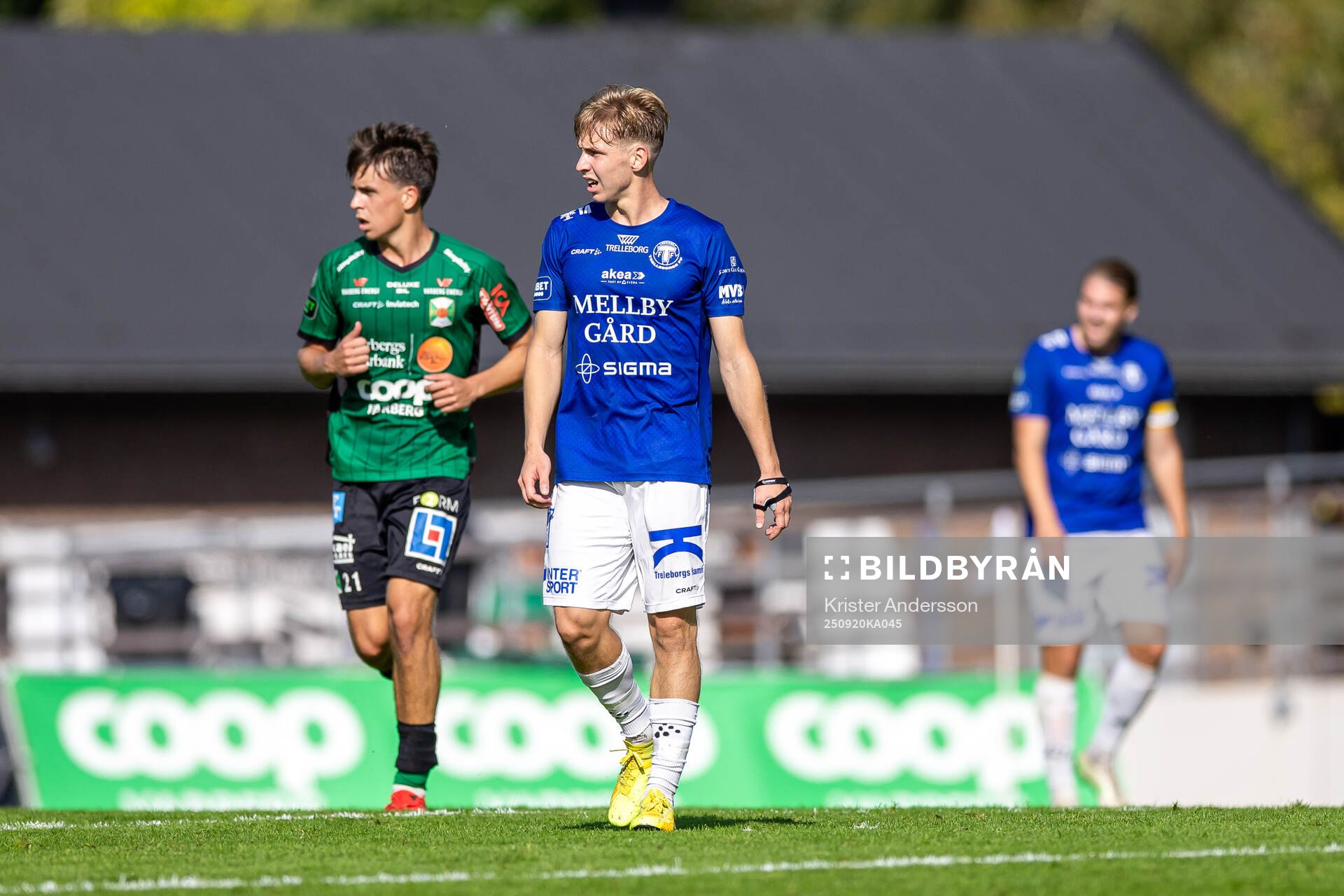 Varbergs Isak Vidjeskog och Trelleborgs Axel Vidjeskog