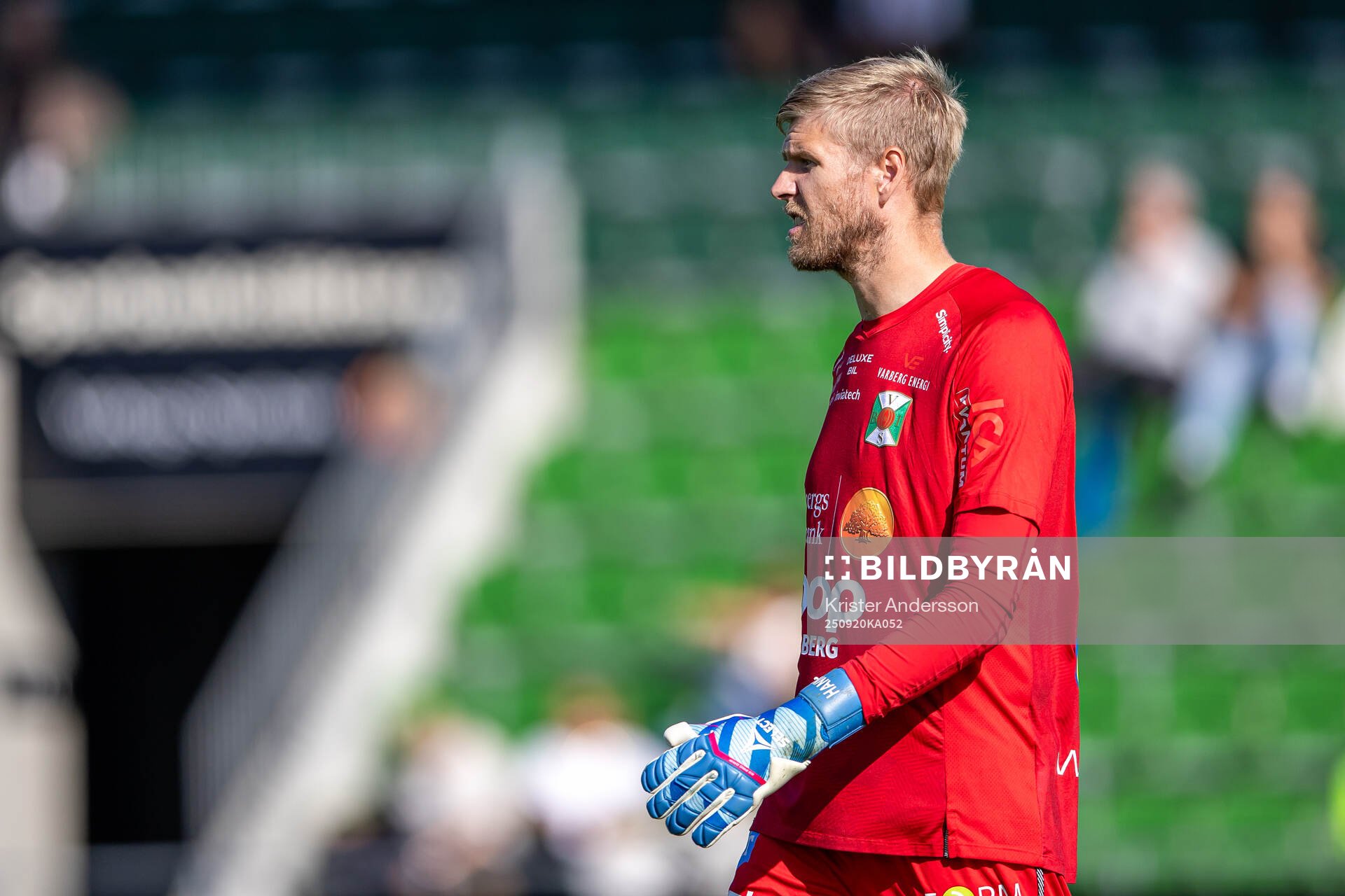 Varbergs målvakt Fredrik Andersson