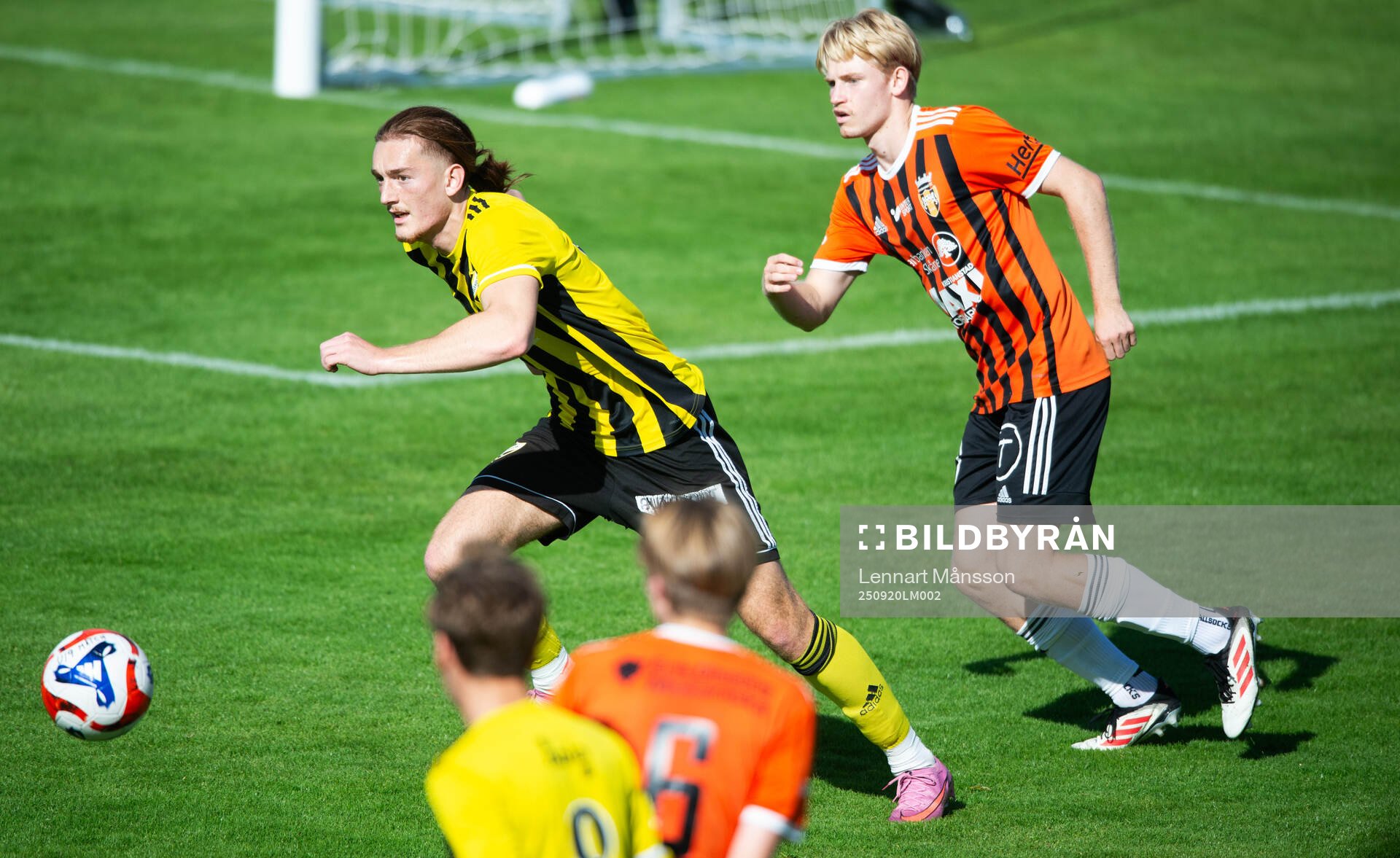 IFK Hässleholms Benjamin Alija i matchen i U19 mellan IFK