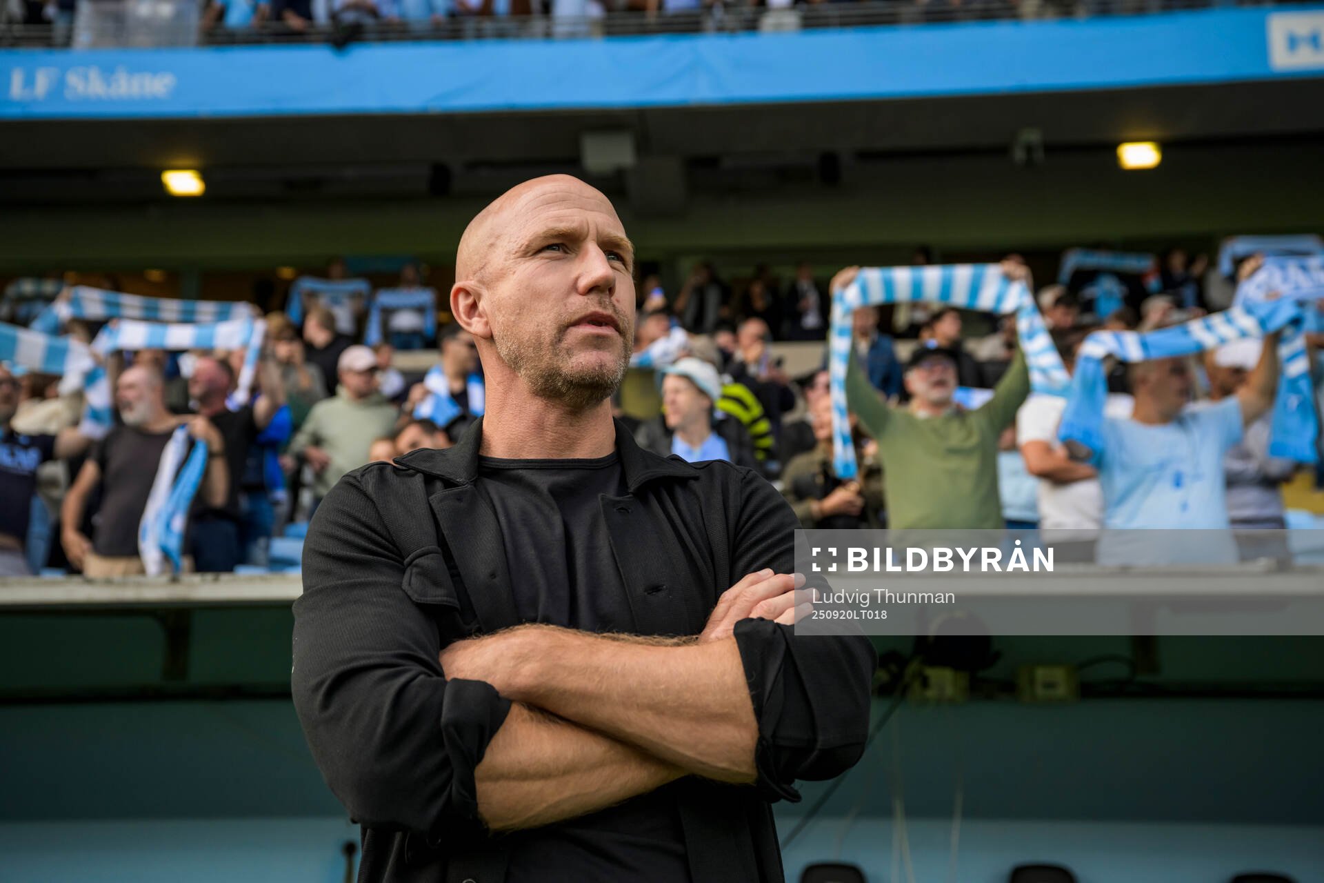Malmö FFs huvudtränare Henrik Rydström