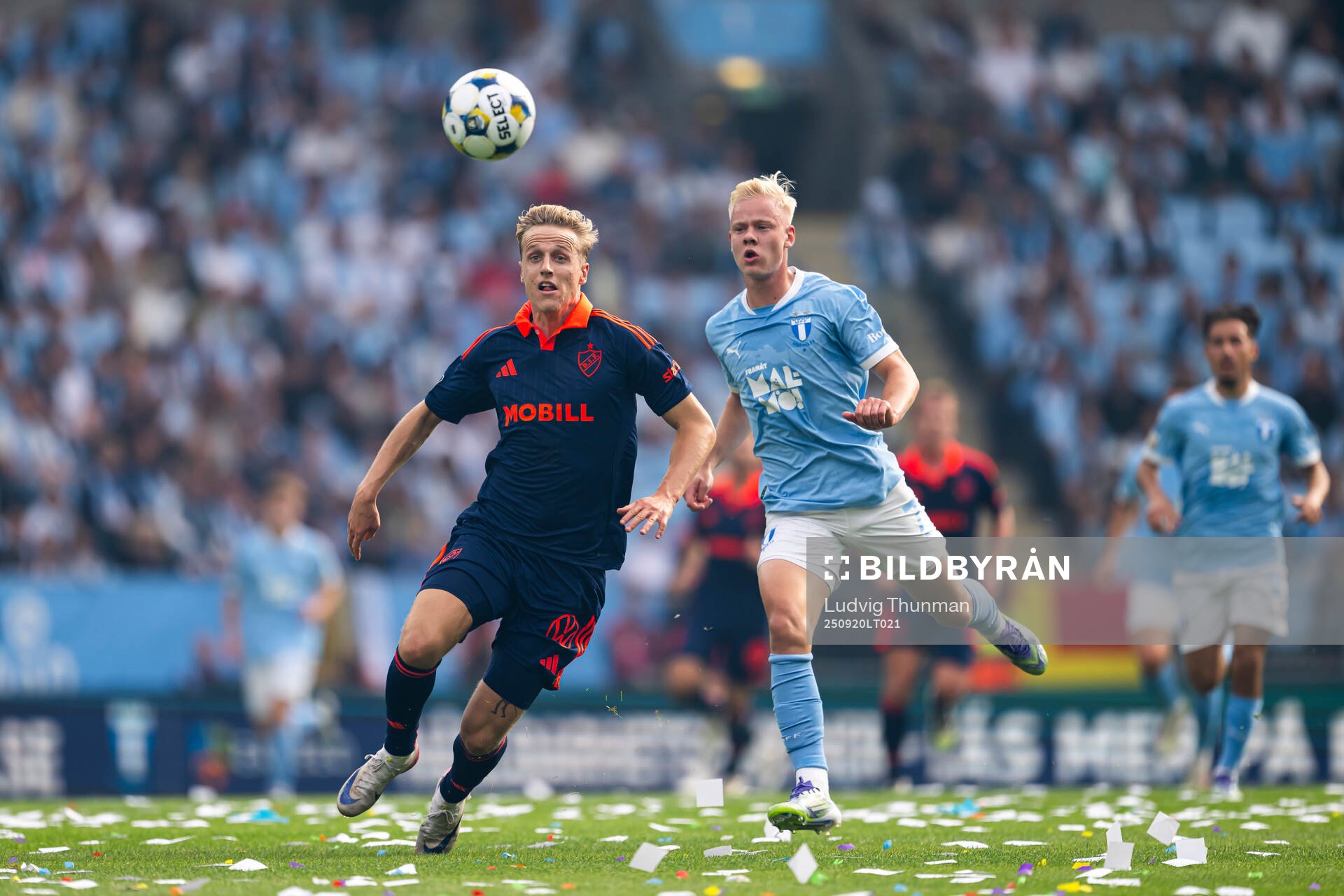 Djurgårdens Jeppe Møldrup Okkels och Malmö FFs Otto