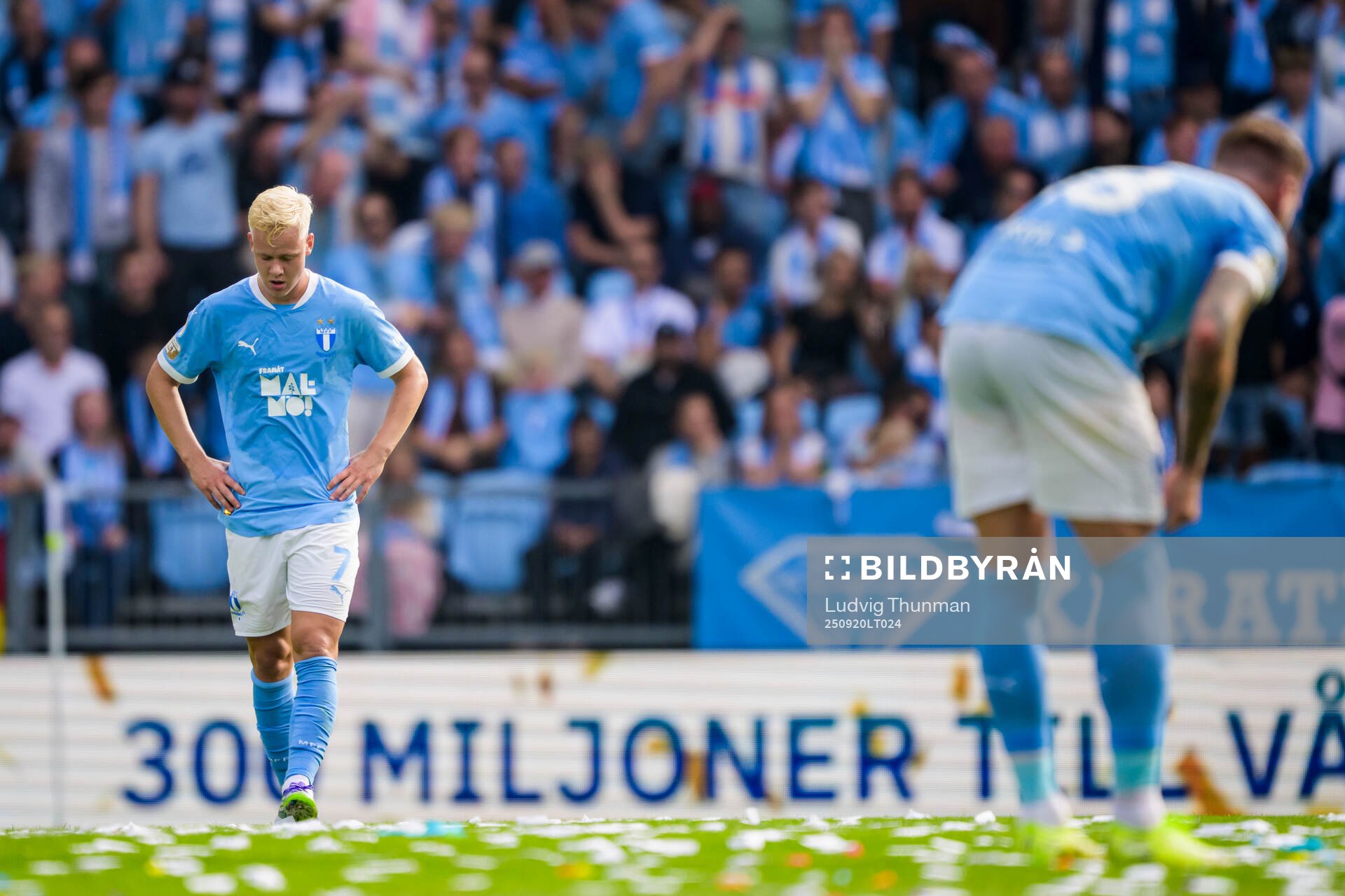 Malmö FFs Otto Rosengren deppar