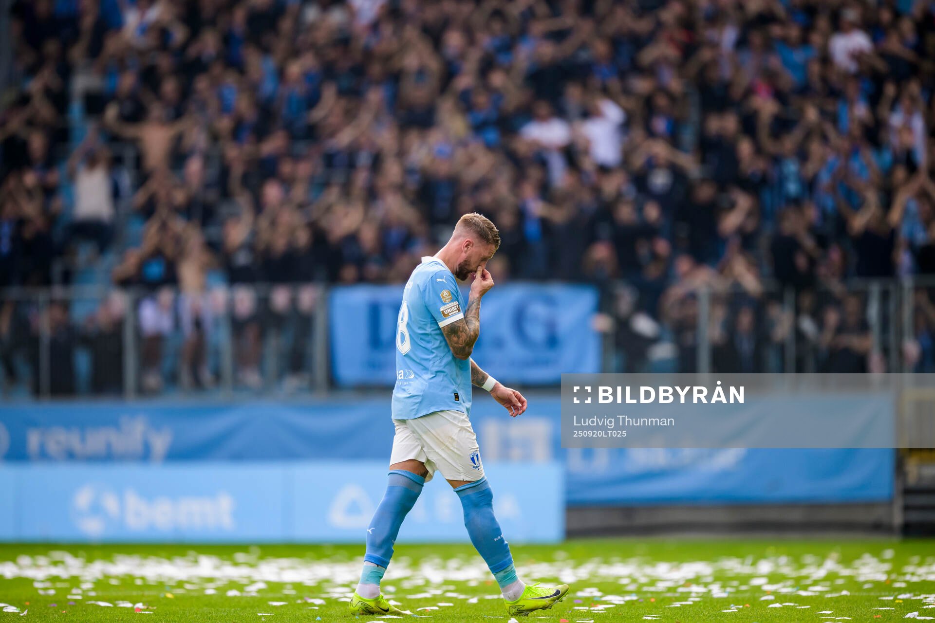 Malmö FFs Pontus Jansson deppar