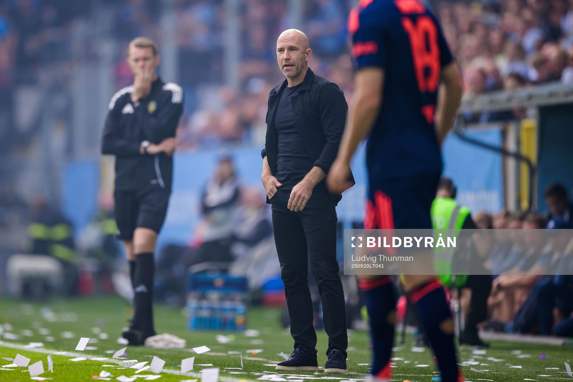 Malmö FFs huvudtränare Henrik Rydström