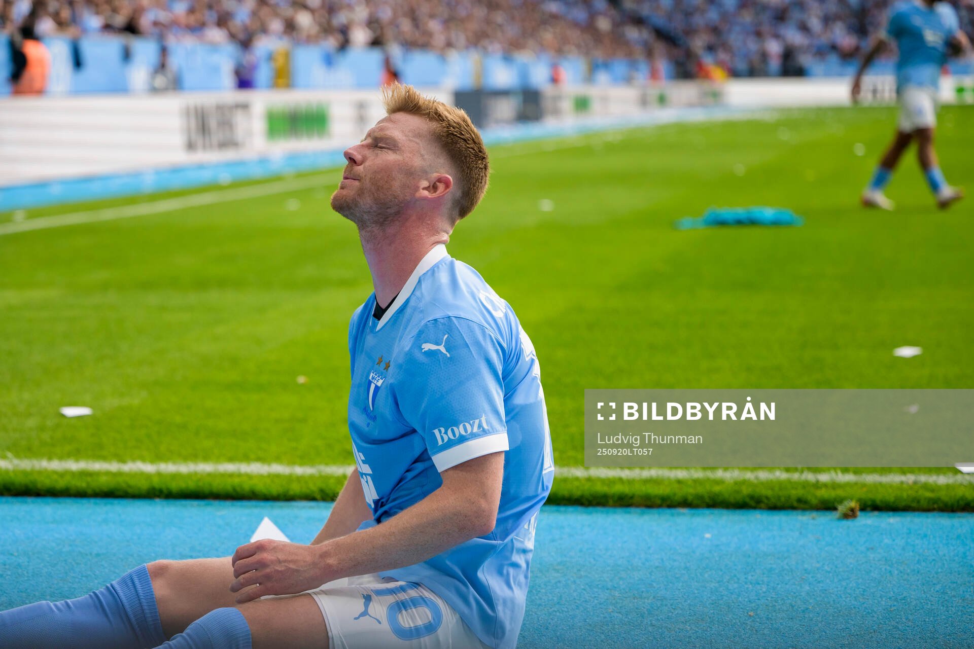 Malmö FFs Anders Christiansen deppar