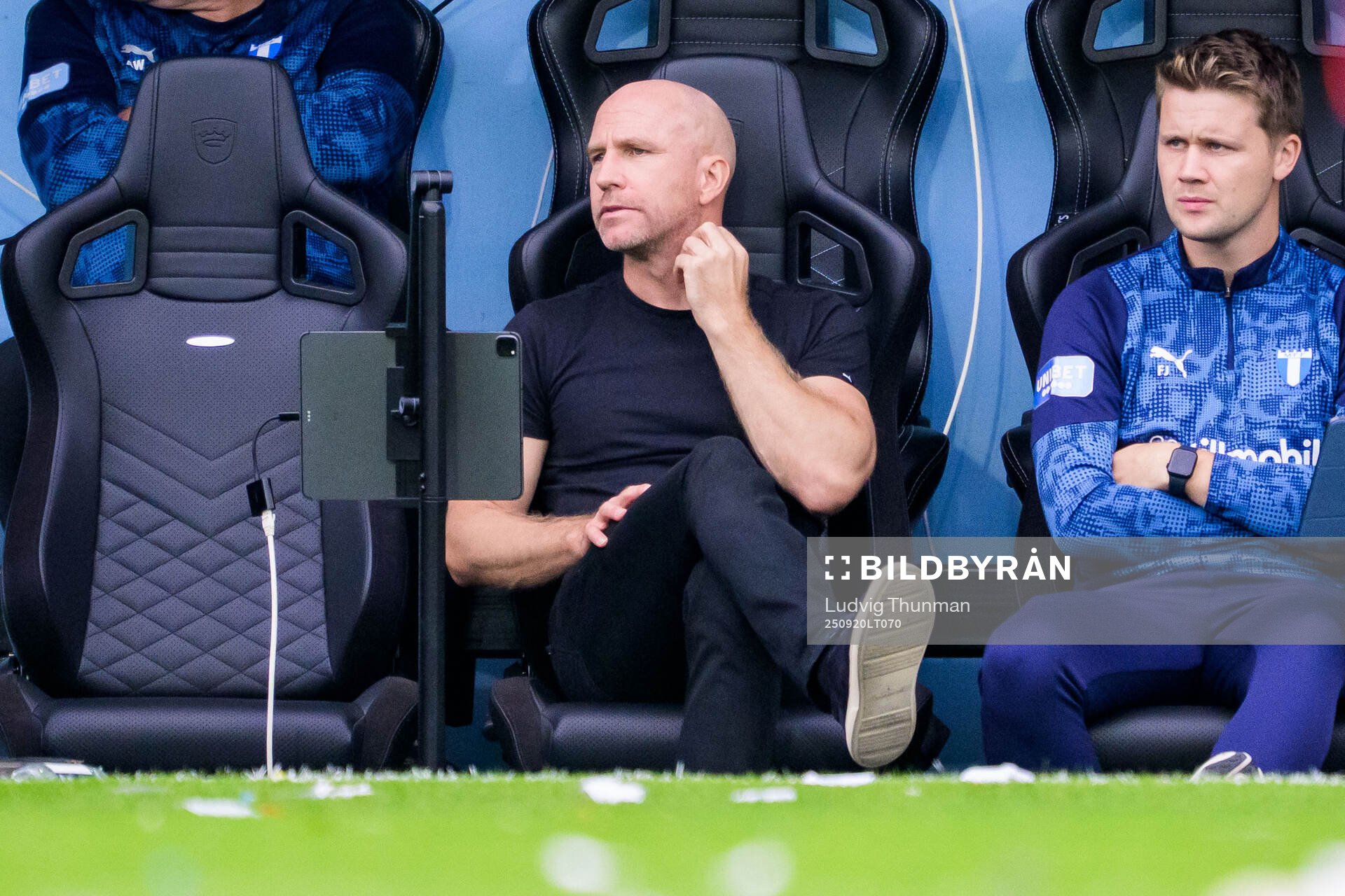 Malmö FFs huvudtränare Henrik Rydström