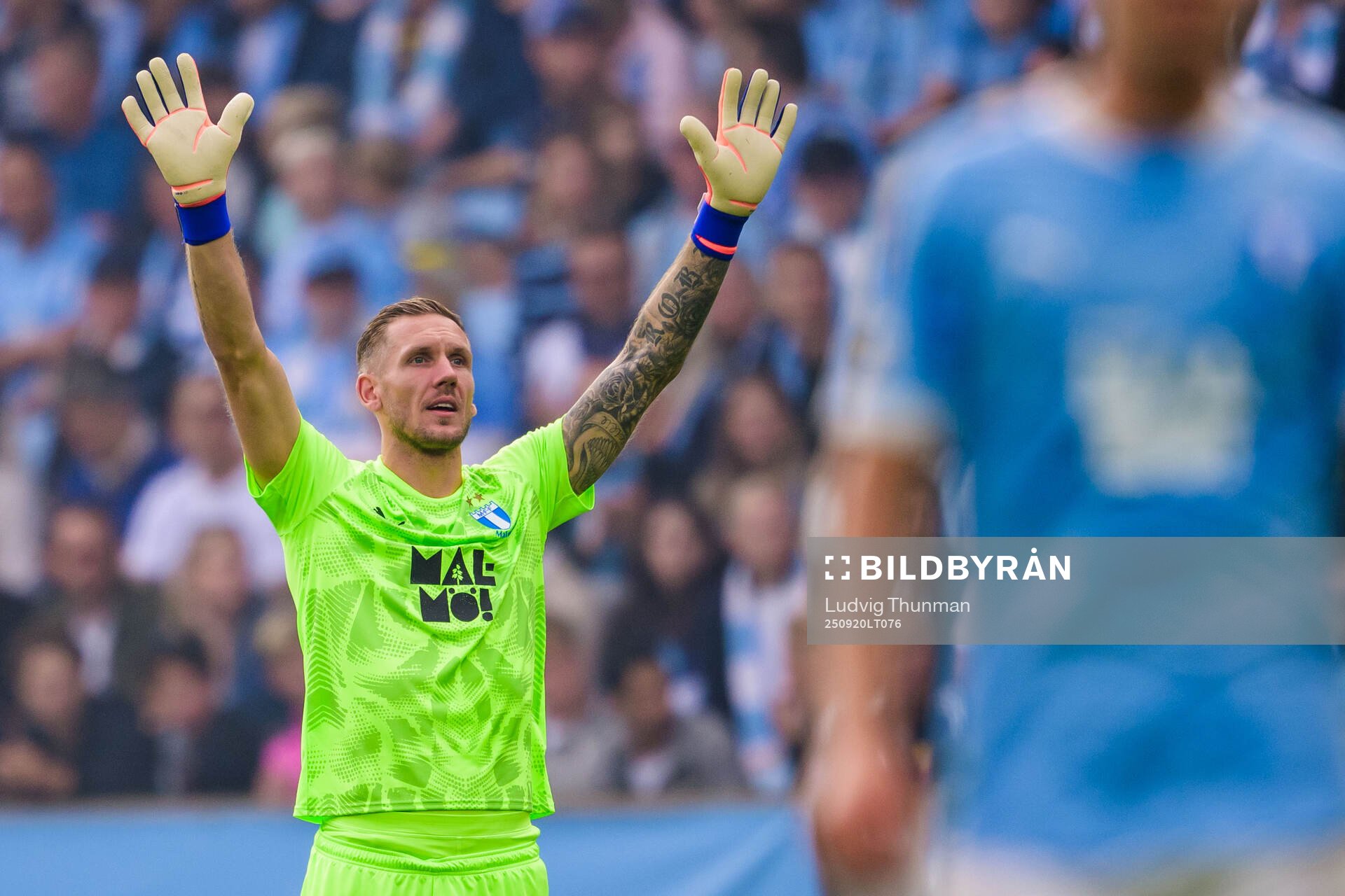 Malmö FFs målvakt Robin Olsen