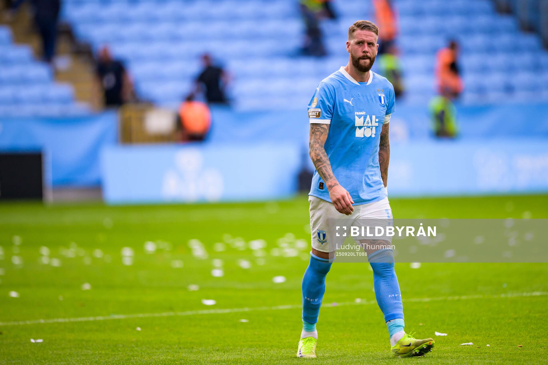 Malmö FFs Pontus Jansson deppar