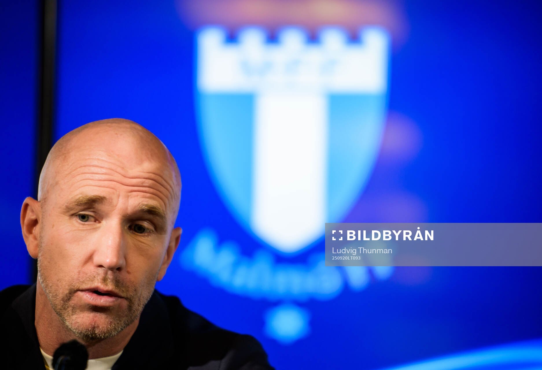 Malmö FFs huvudtränare Henrik Rydström