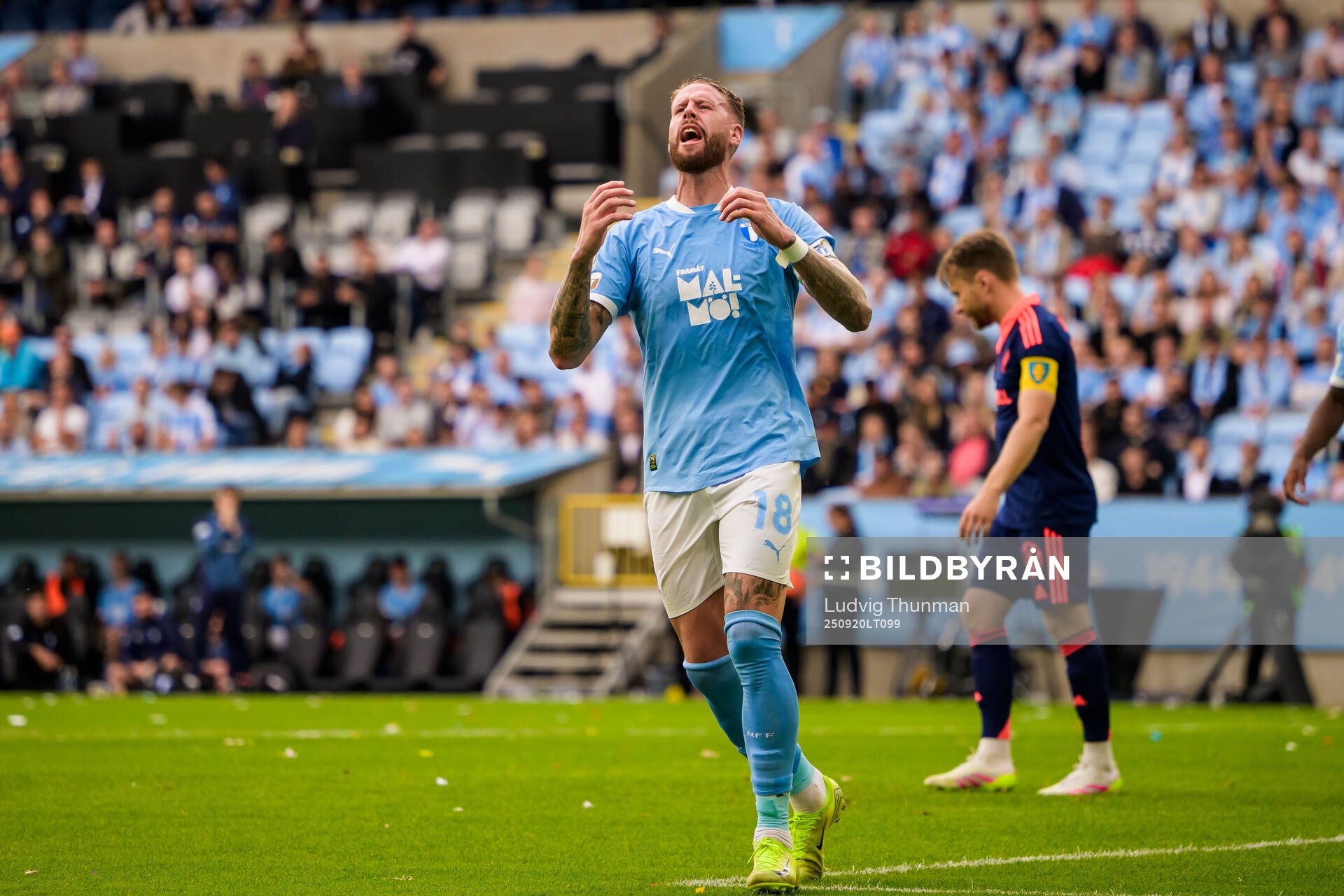 Malmö FFs Pontus Jansson deppar