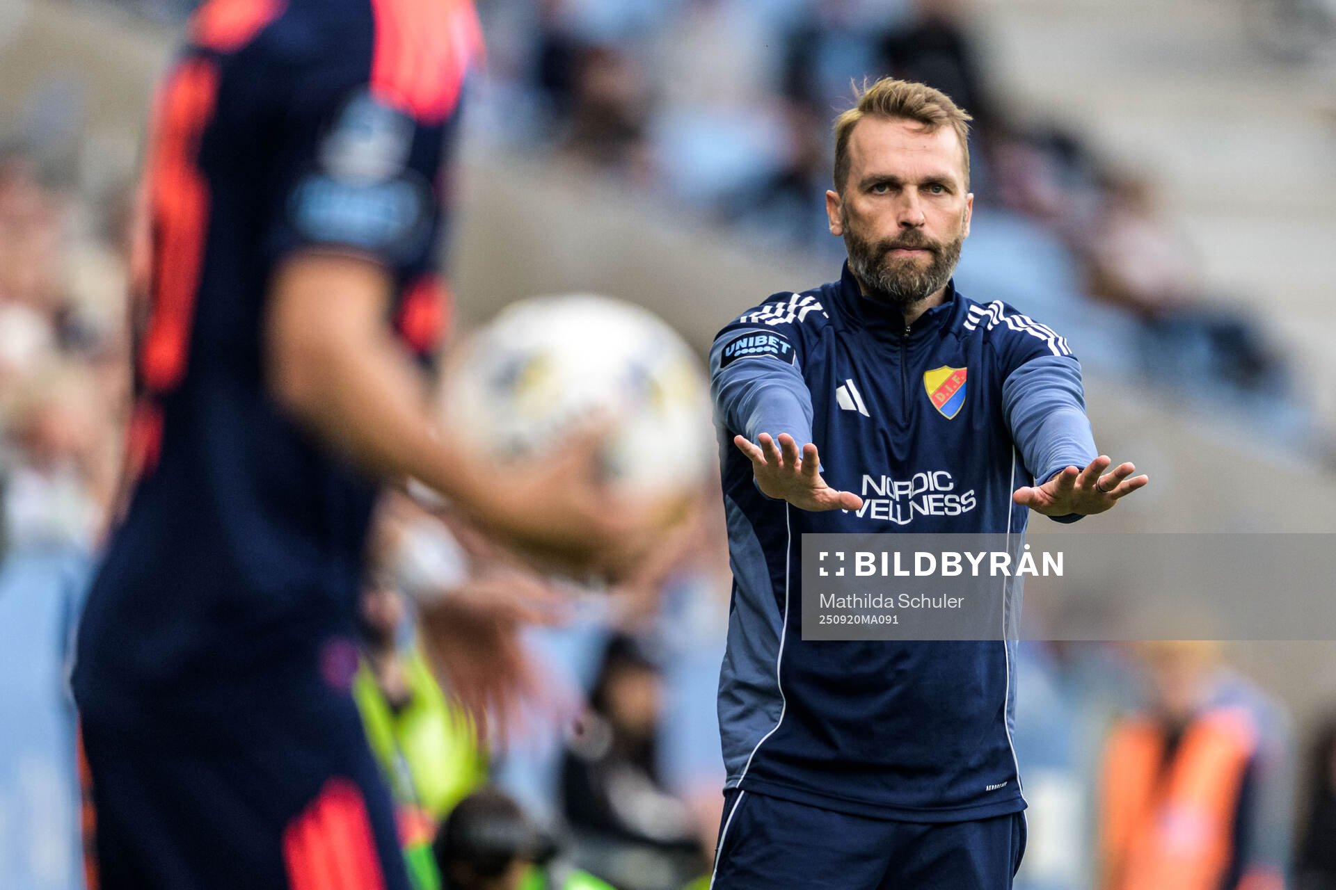 Djurgårdens tränare Jani Honkavaara
