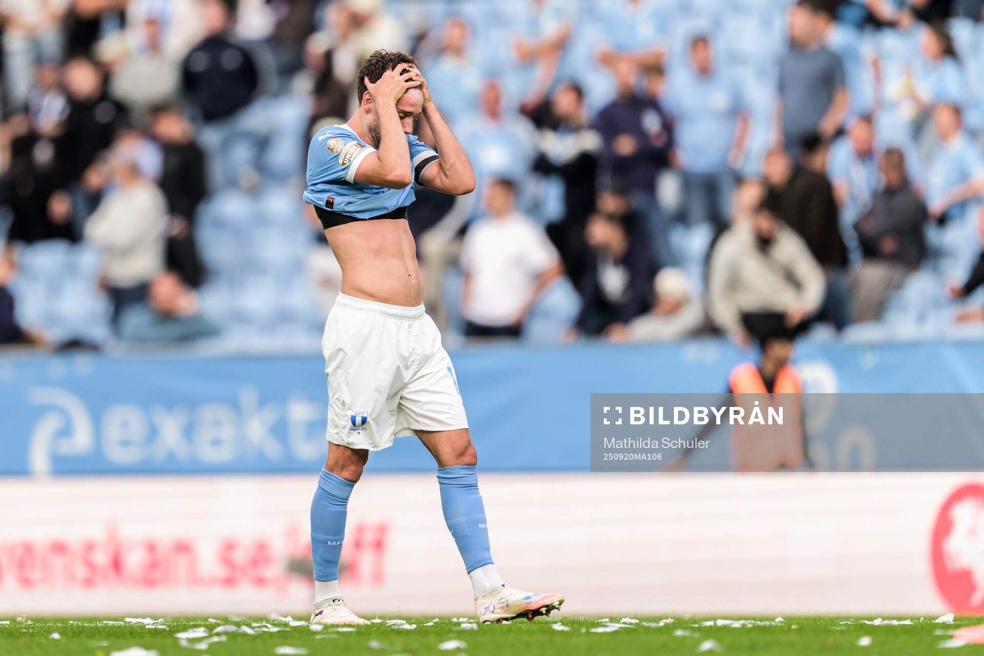 Malmö FFs Colin Rösler deppar