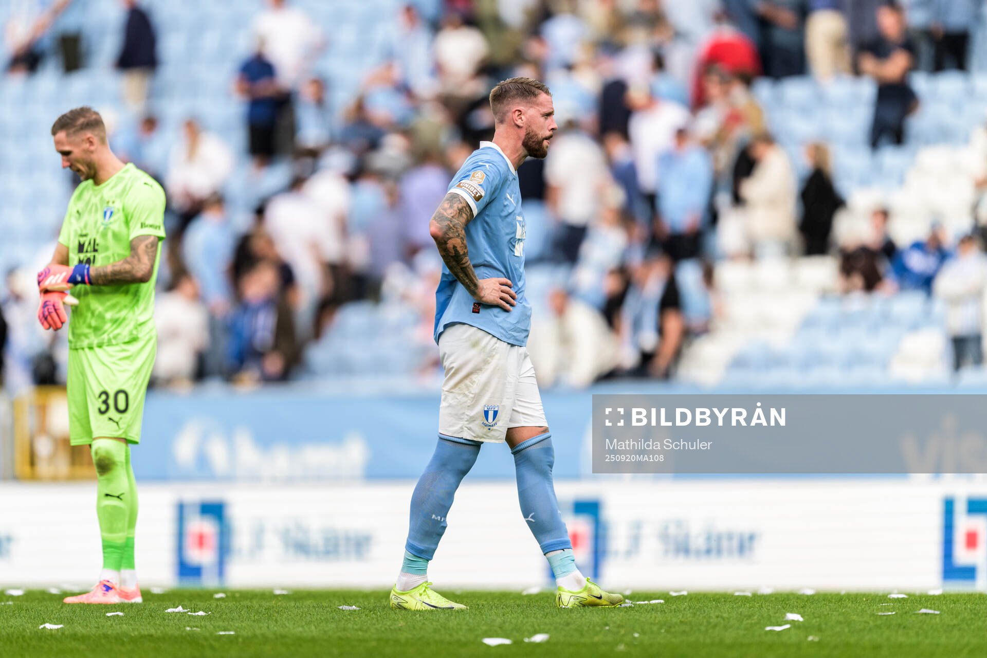 Malmö FFs Pontus Jansson deppar