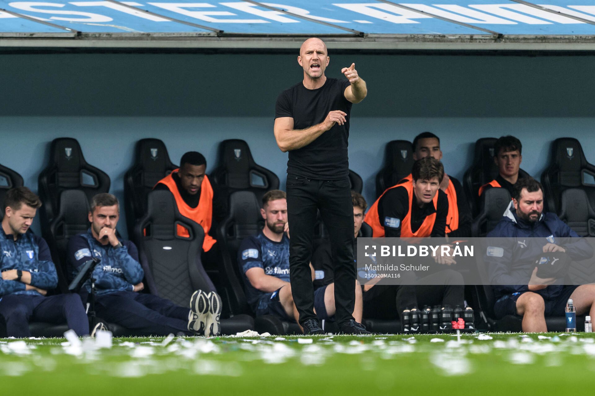 Malmö FFs huvudtränare Henrik Rydström