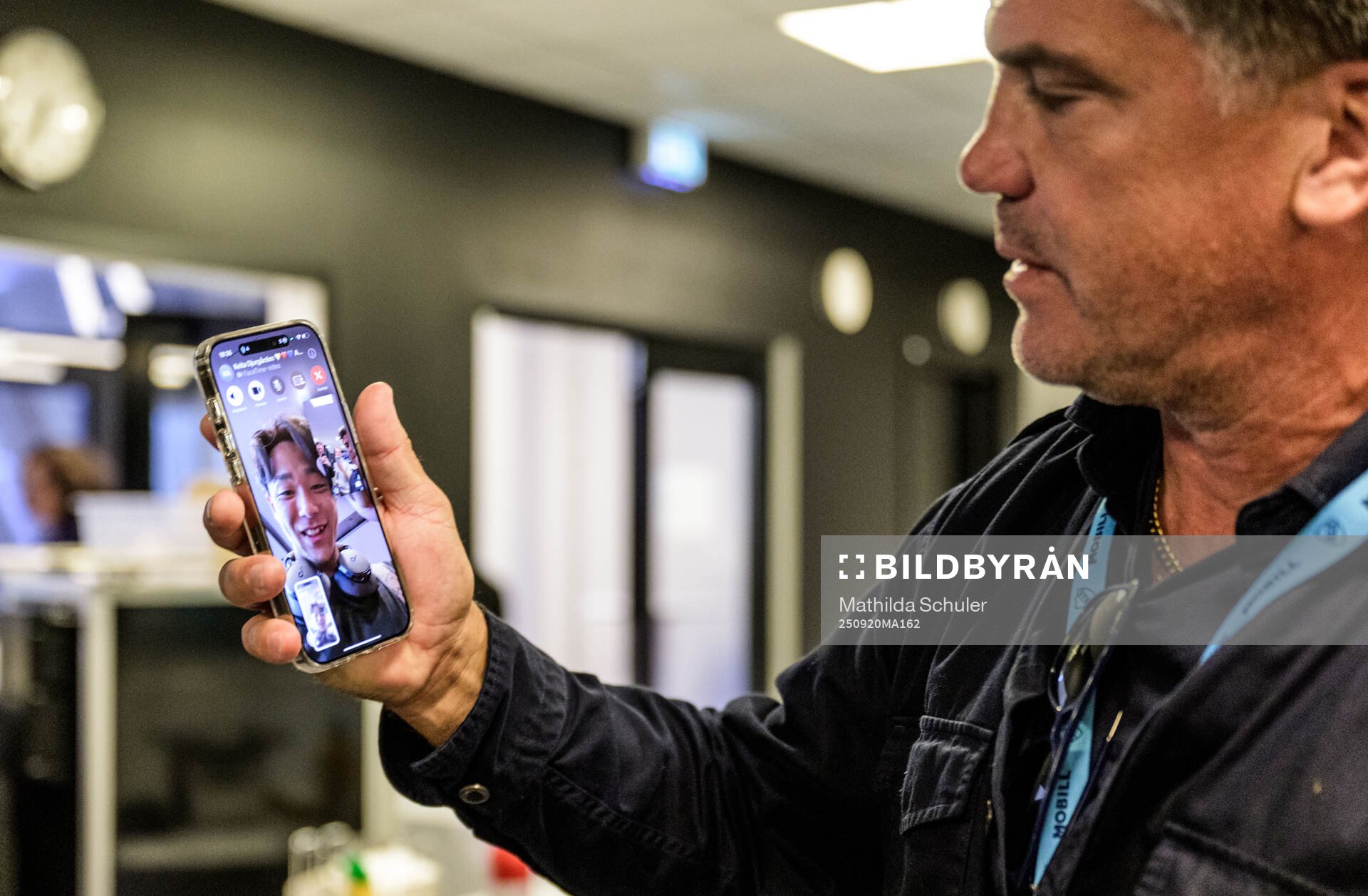 Djurgårdens Keita Kosugi och sportchef Bosse Andersson