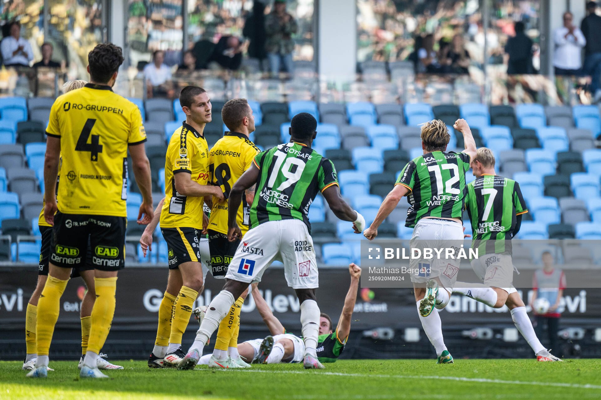 GAIS Robin Frej jublar