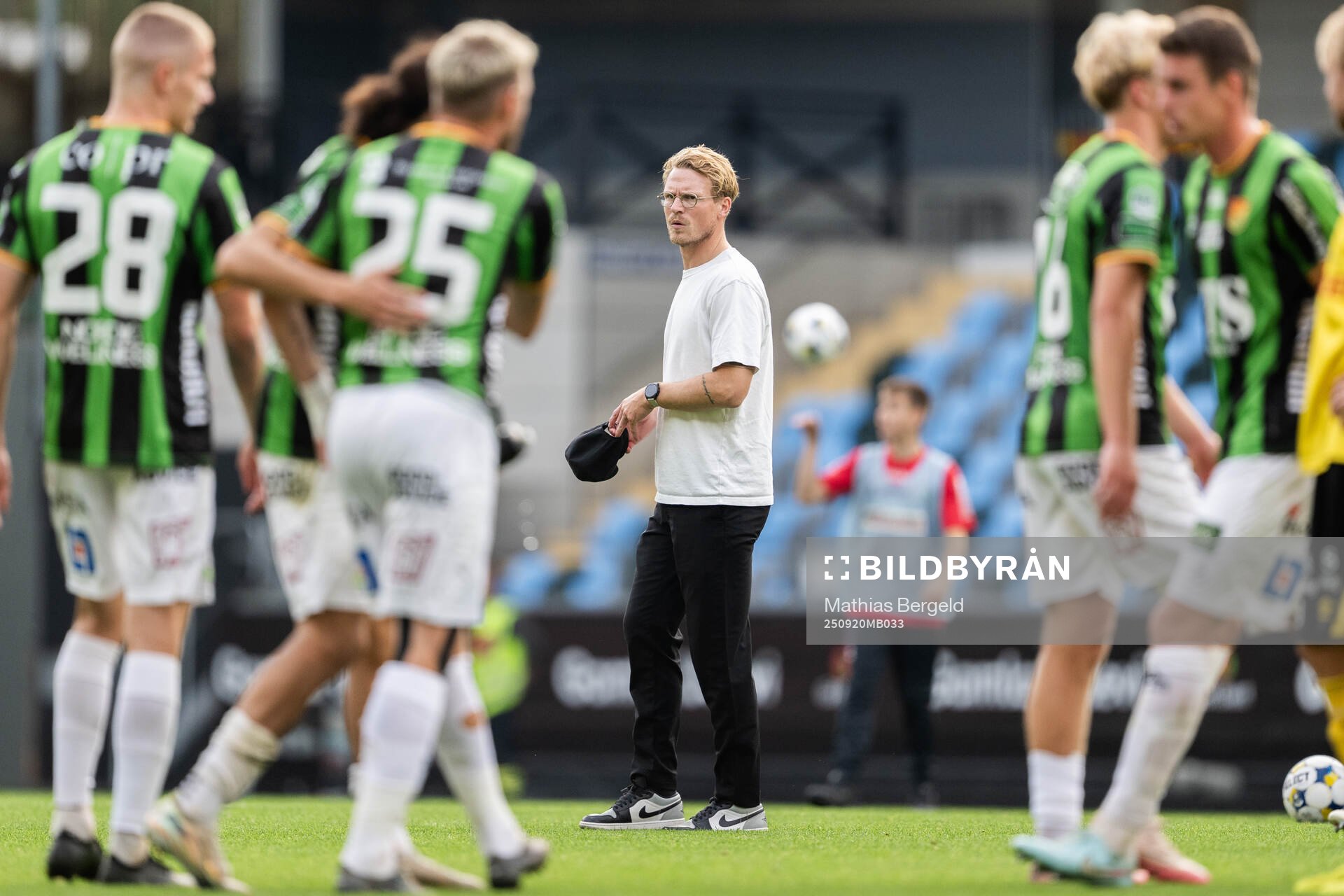 Elfsborgs tränare Oscar Hiljemark deppar