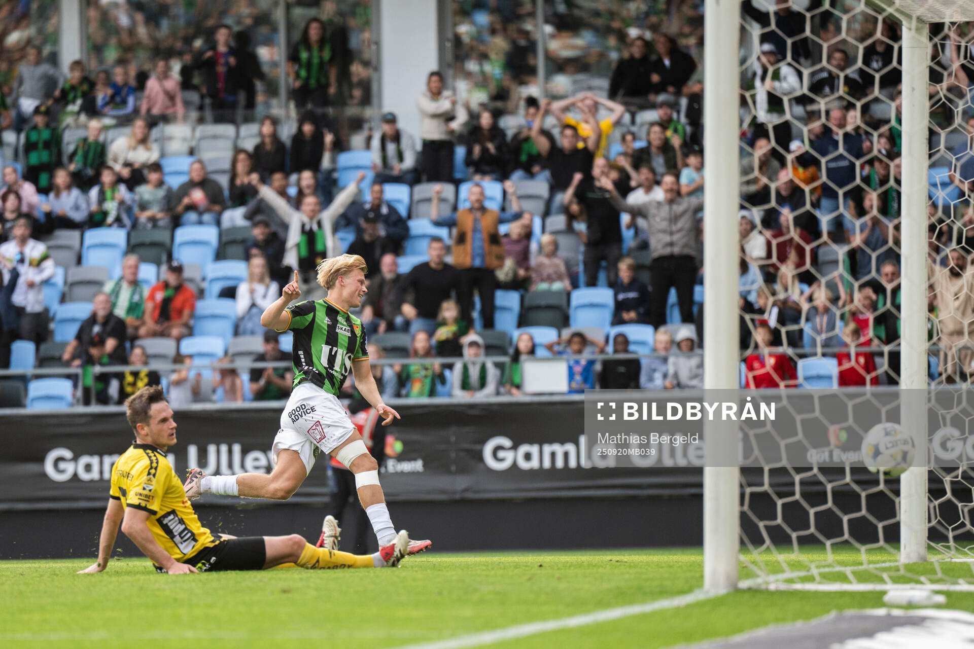 Elfsborgs Jens Jakob Dyhr Thomasen deppar och GAIS Rasmus