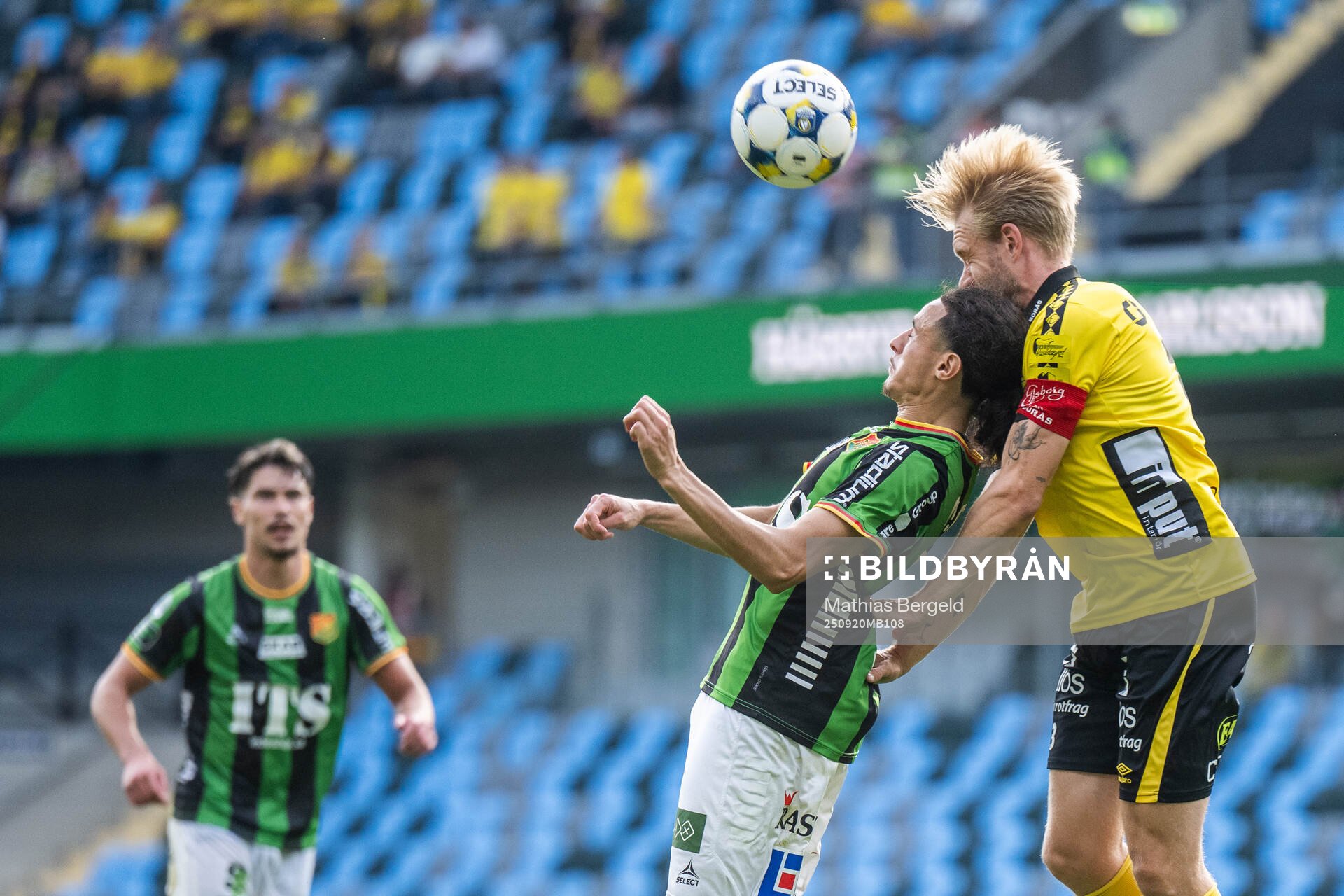 GAIS Amin Boudri och Elfsborgs Johan Larsson