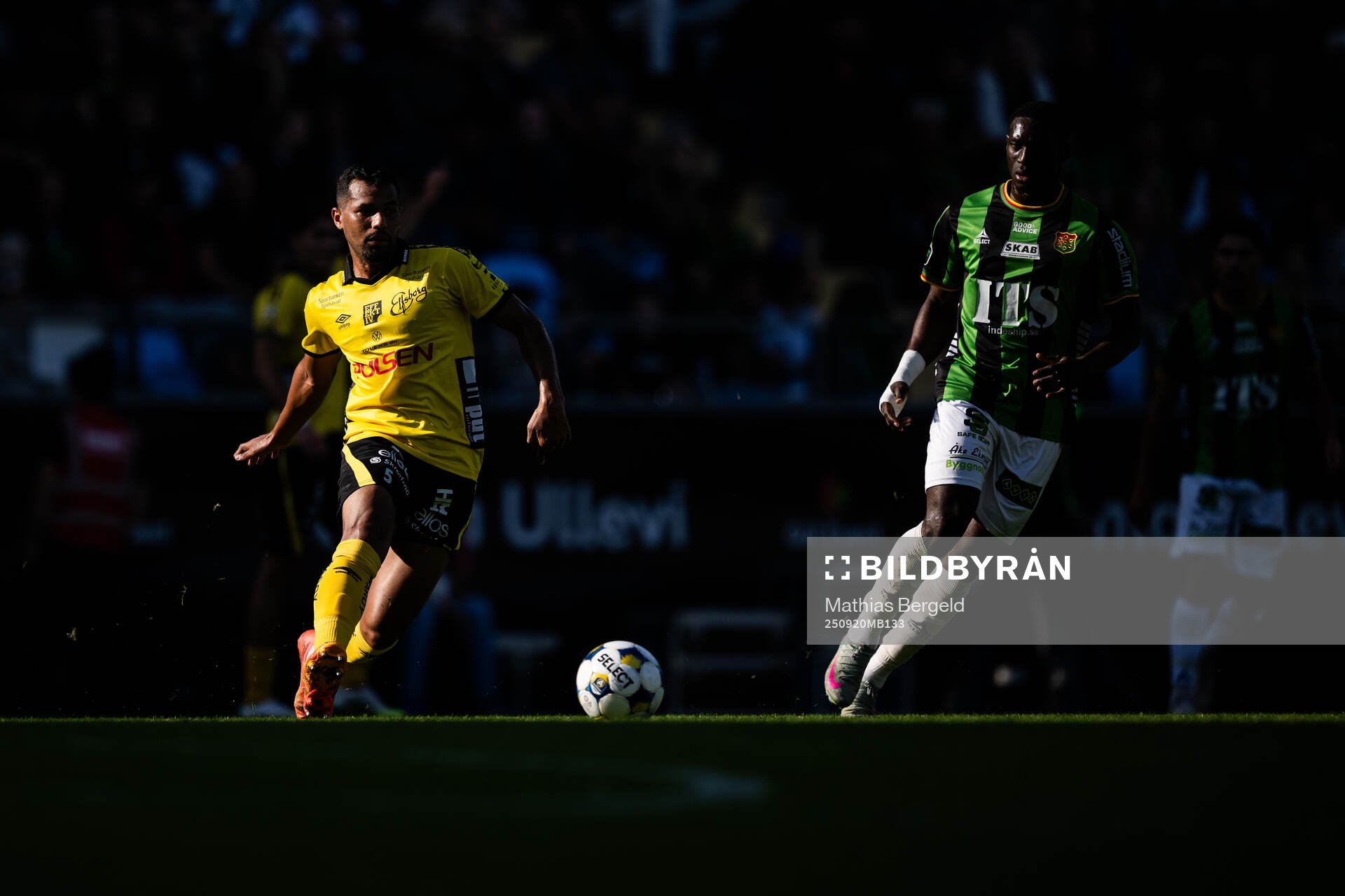 Elfsborgs Wenderson Oliveira do Nascimento och GAIS Ibrahim